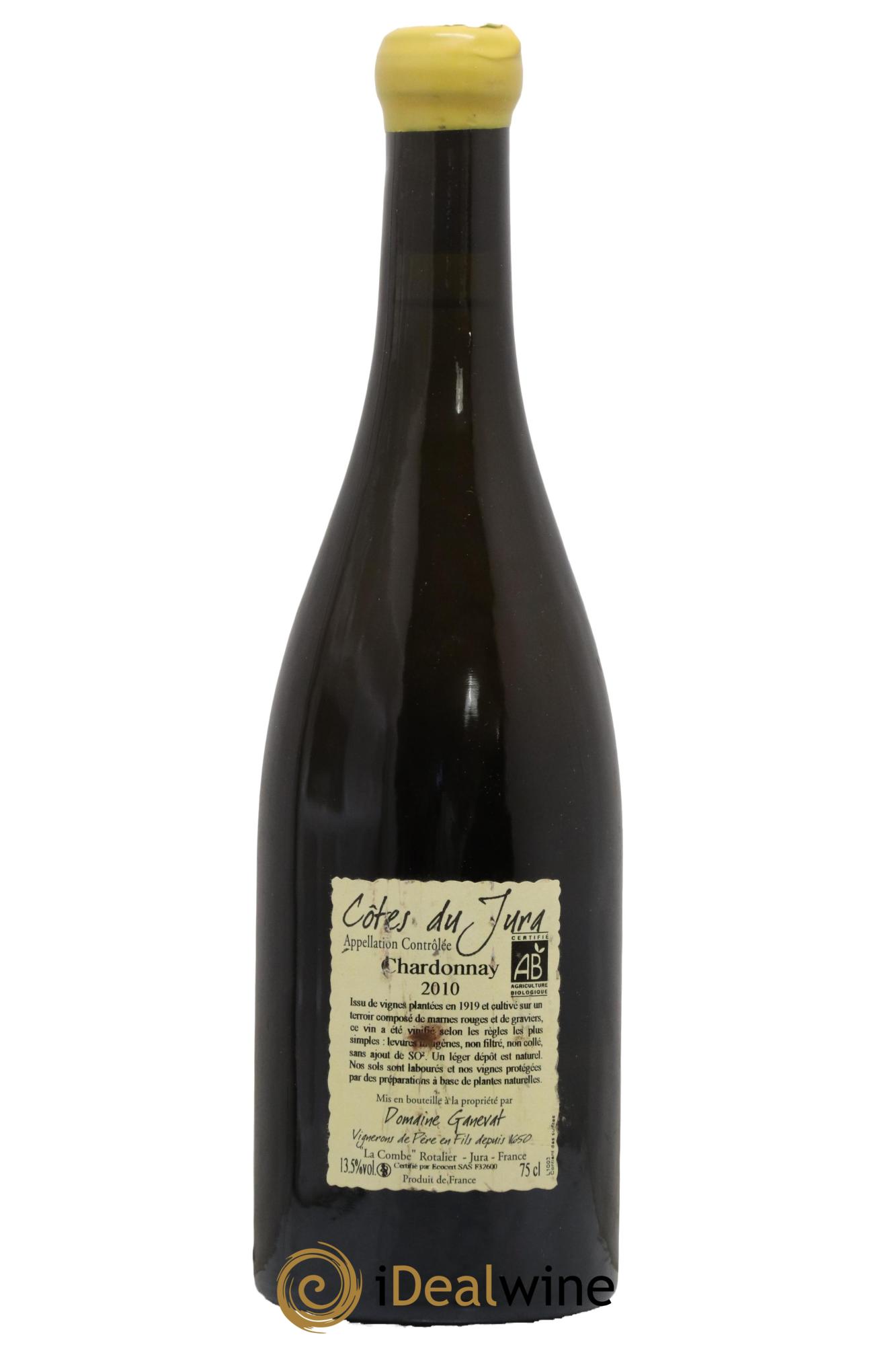 Côtes du Jura Les Grands Teppes Vieilles Vignes Jean-François Ganevat (Domaine) 2010 - Lot de 1 bouteille - 1