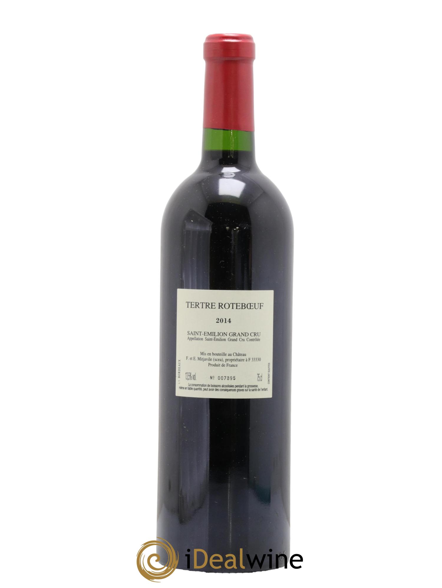 Château Tertre Roteboeuf 2014 - Lot of 1 bottle - 1