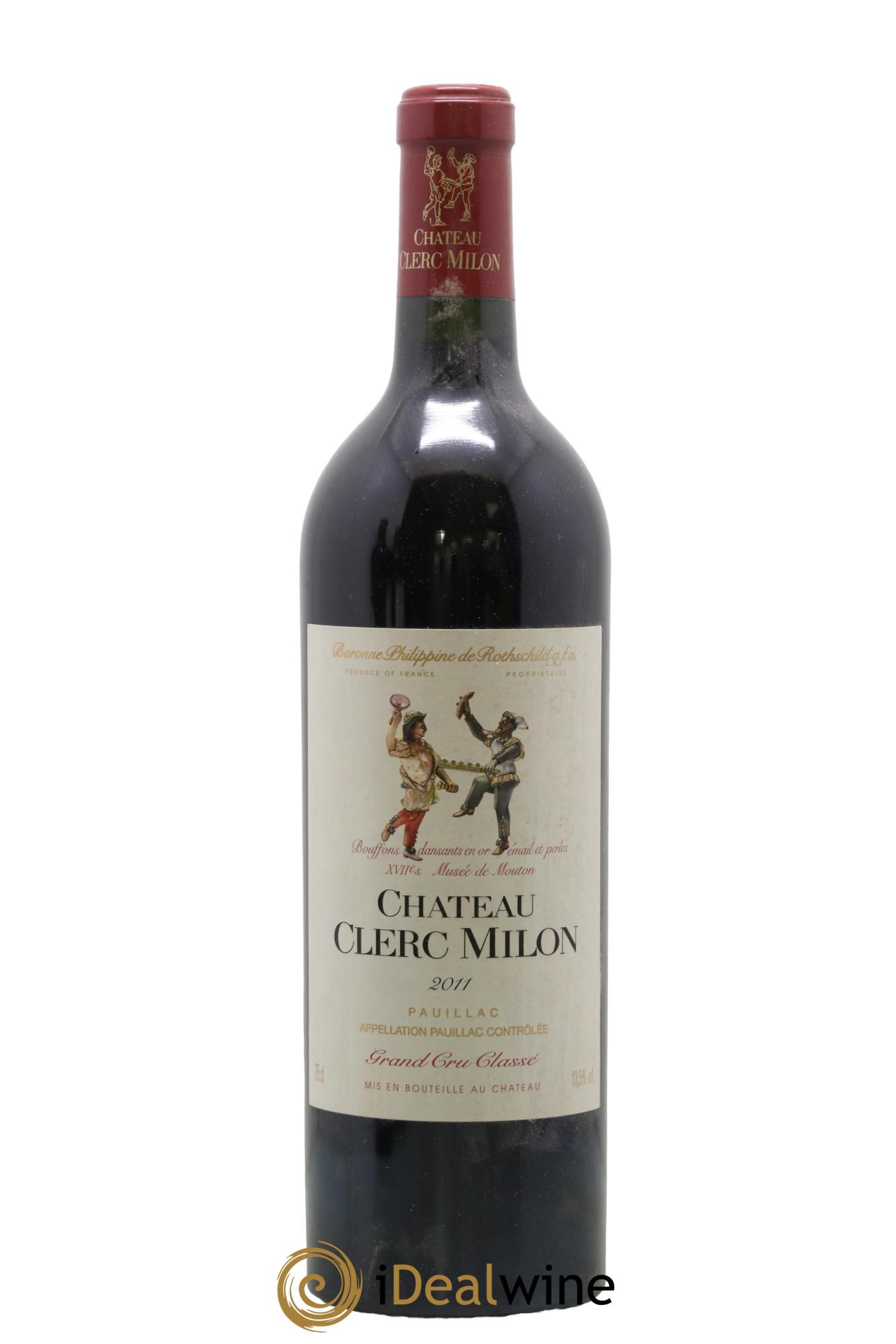 Château Clerc Milon 5ème Grand Cru Classé 2011 - Lotto di 1 bottiglia - 0