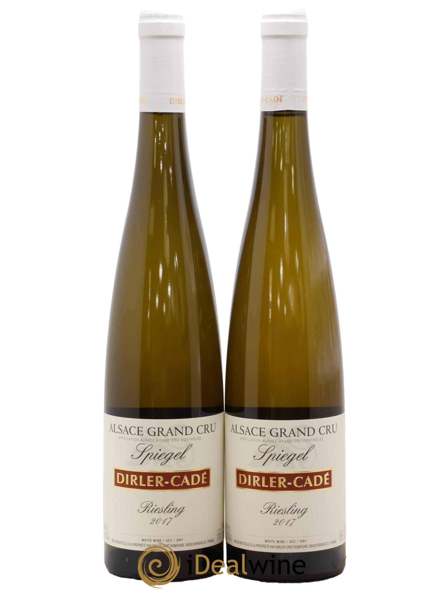Alsace Riesling Grand Cru Spiegel Dirler-Cadé 2017 - Lot de 2 bouteilles - 0