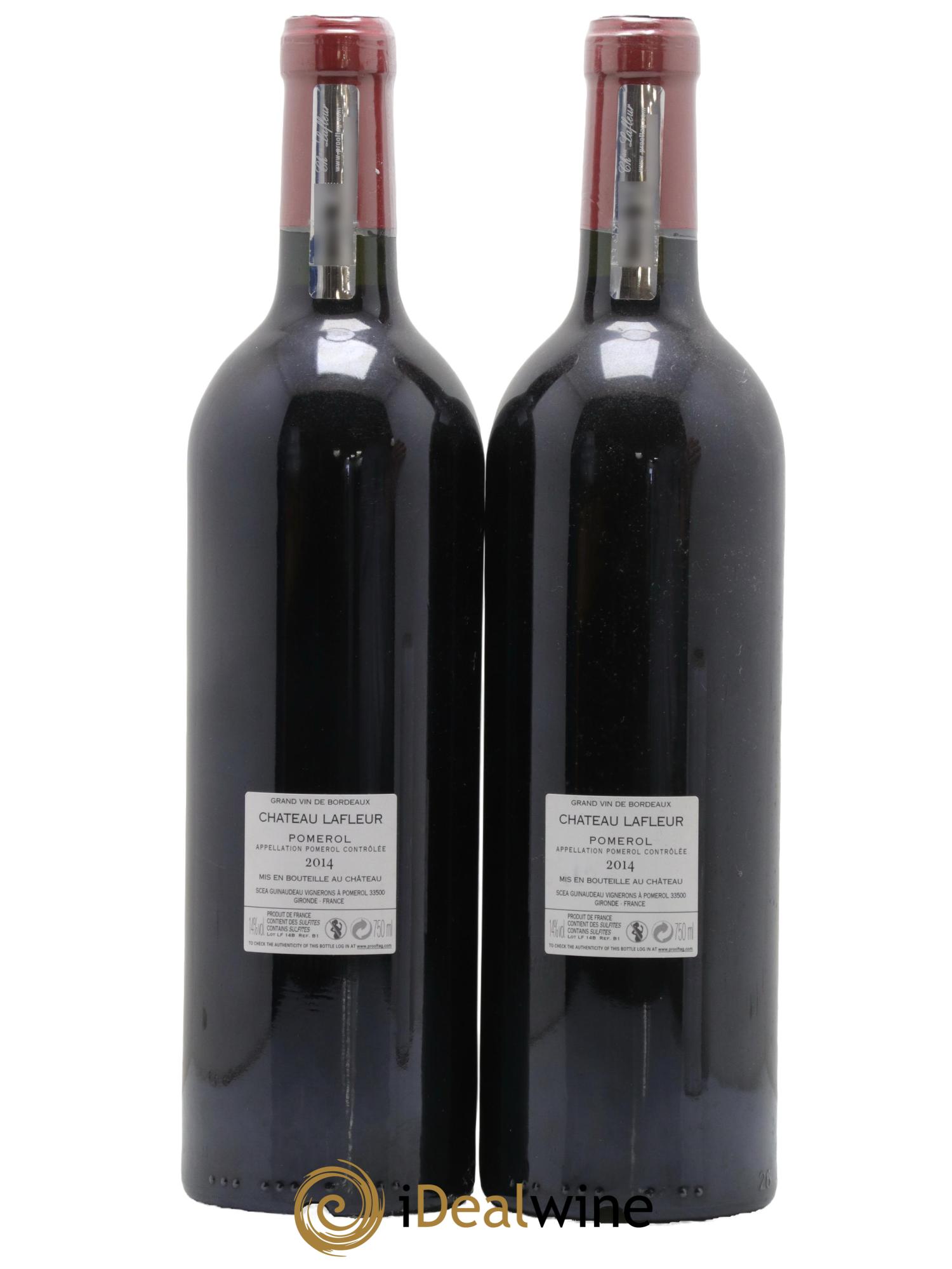 Château Lafleur 2014 - Lot de 2 bouteilles - 1