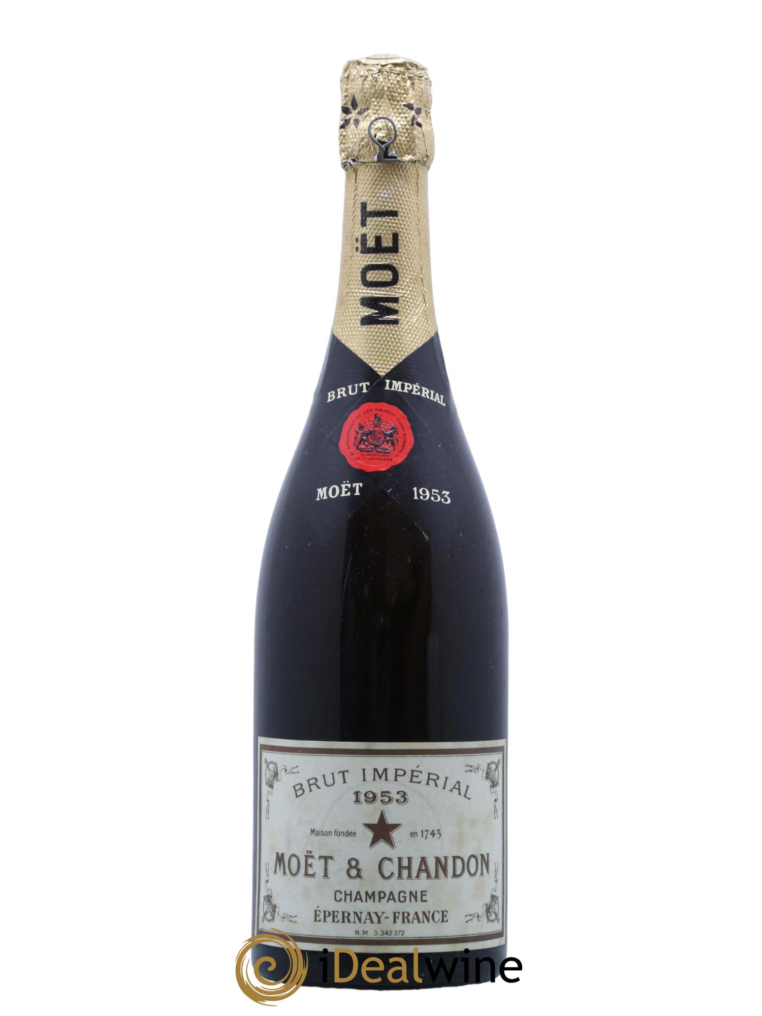 Impérial Brut Moët et Chandon 1953 - Lot de 1 bouteille - 0