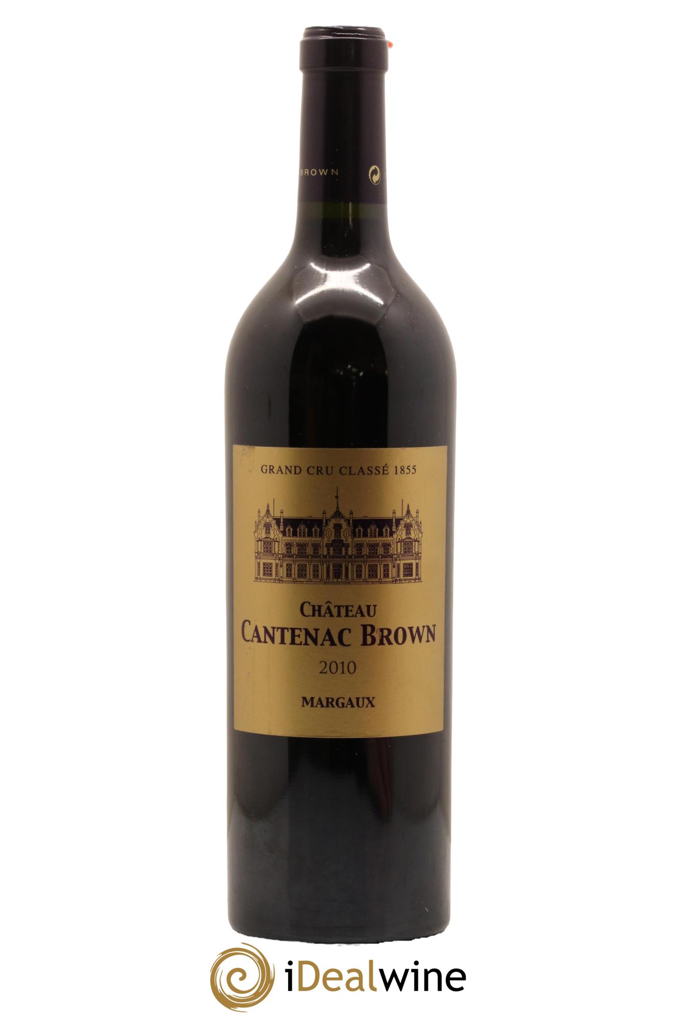 Château Cantenac Brown 3ème Grand Cru Classé 2010 - Lot de 1 bouteille - 0