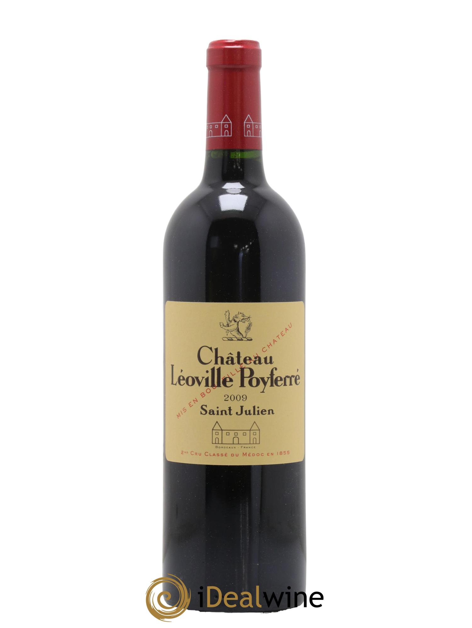 Château Léoville Poyferré 2ème Grand Cru Classé 2009 - Lot de 1 bouteille - 0
