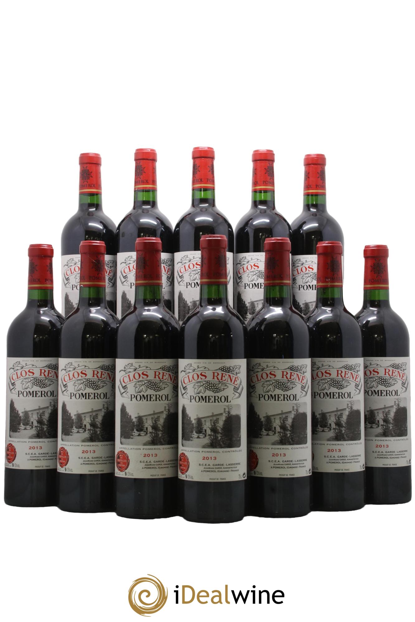 Clos René 2013 - Lotto di 12 bottiglie - 0