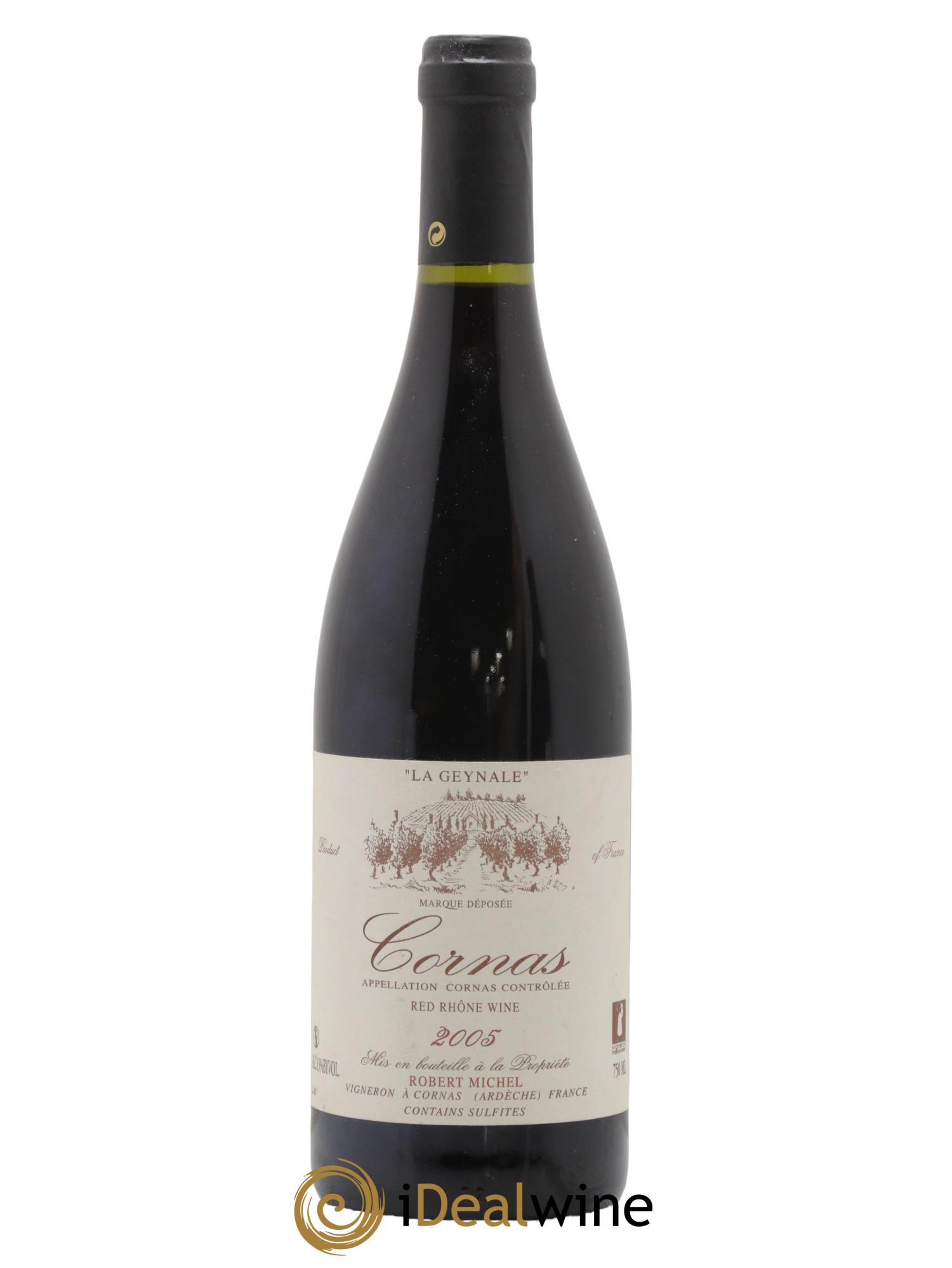 Cornas La Geynale Robert Michel 2005 - Lot de 1 bouteille - 0