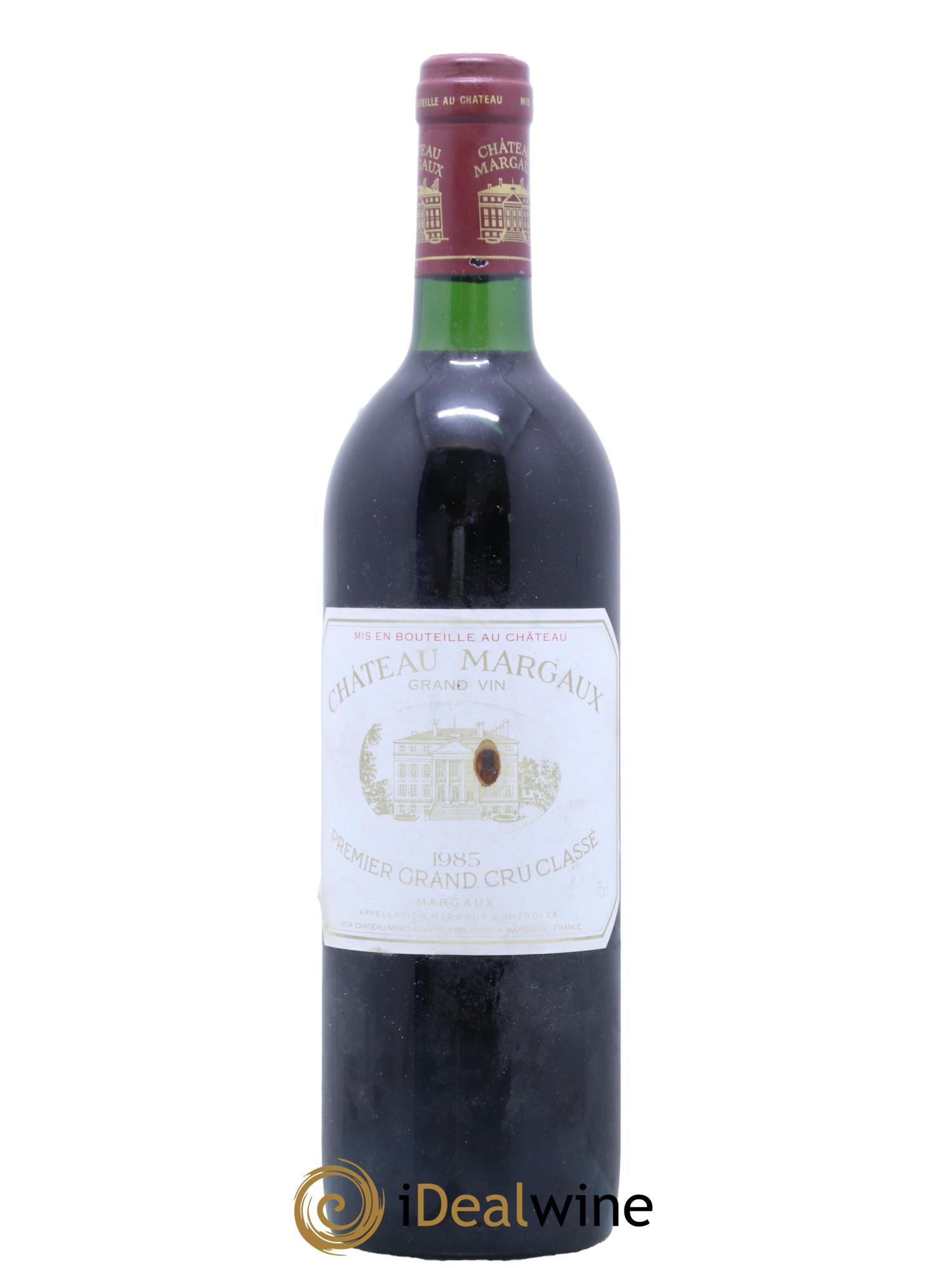 Château Margaux 1er Grand Cru Classé 1985 - Lot de 1 bouteille - 0