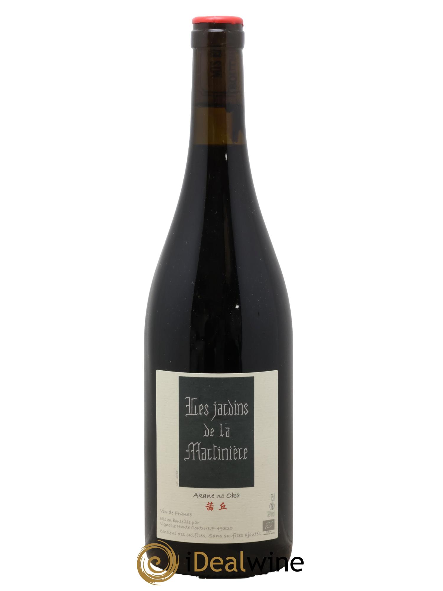 Vin de France Akane No Oka Les Jardins de la Martinière 2018 - Lot de 1 bouteille - 0