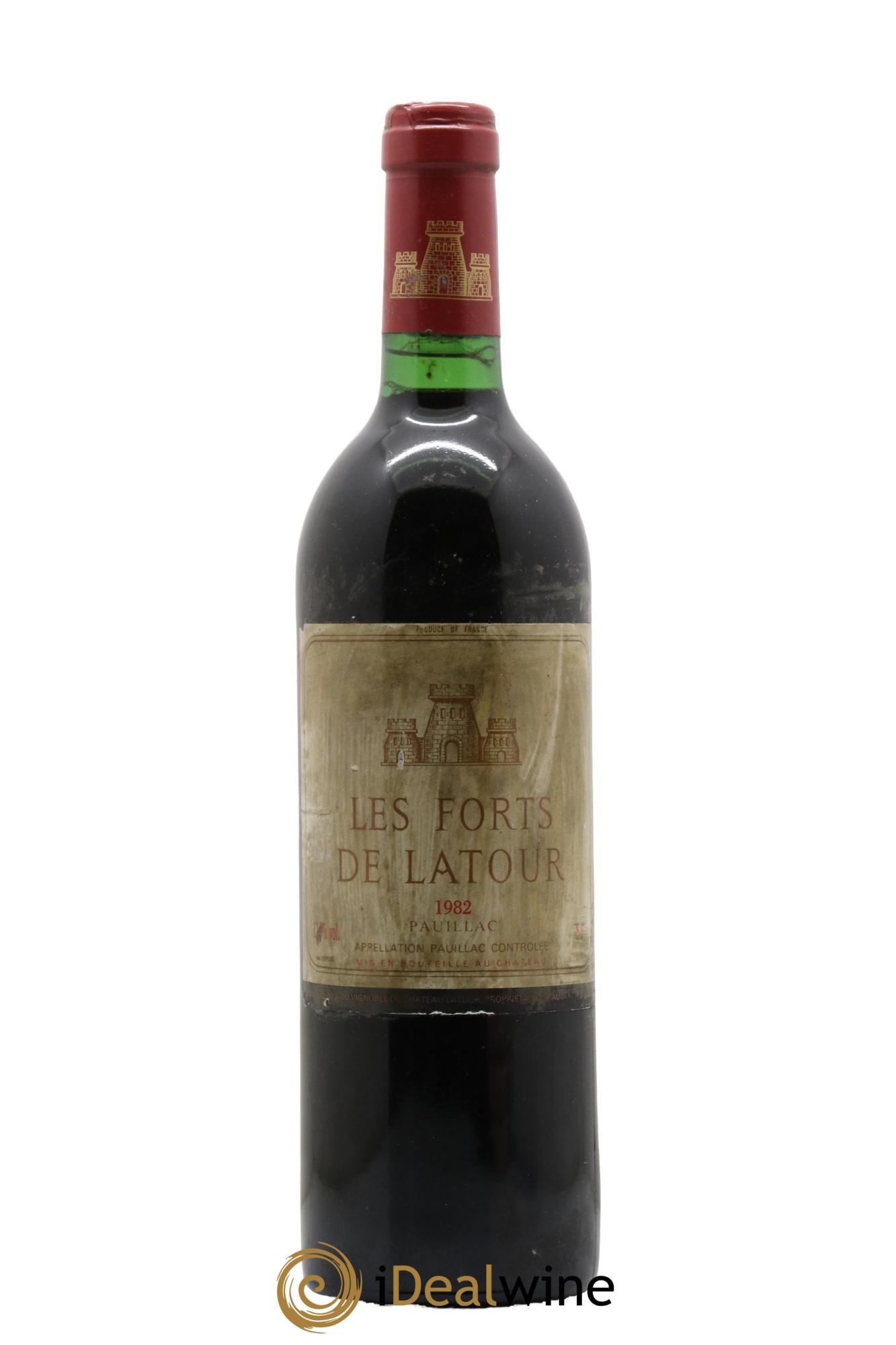 Les Forts de Latour Second Vin 1982 - Lot de 1 bouteille - 0