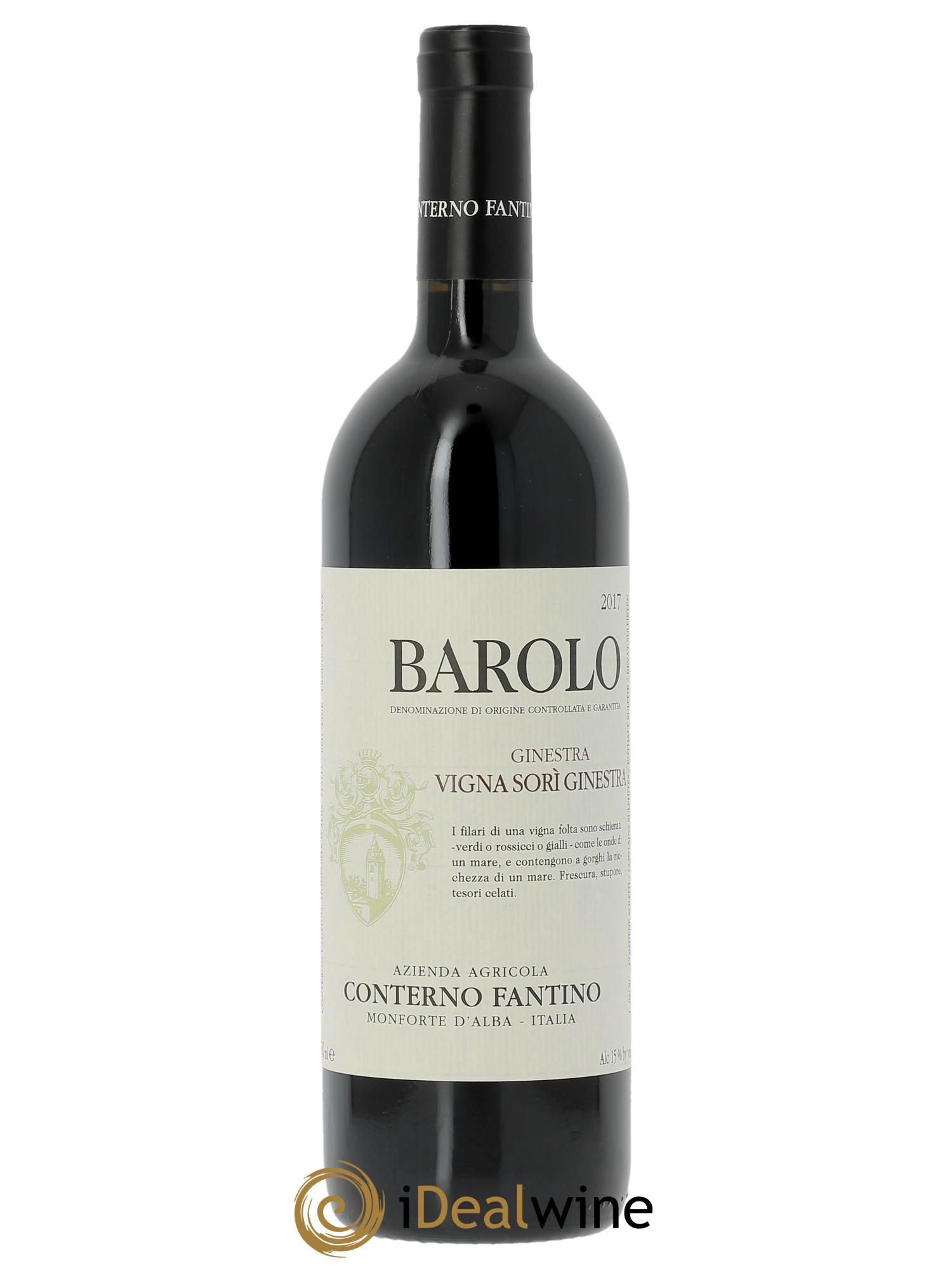 Barolo DOCG Sori Ginestra Conterno Fantino  2017 - Lot de 1 bouteille - 0