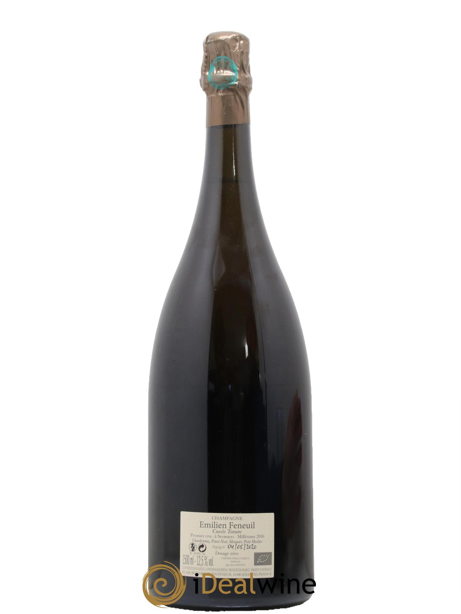 Cuvée Totum Emilien Feneuil 2016 - Lot de 1 magnum - 1