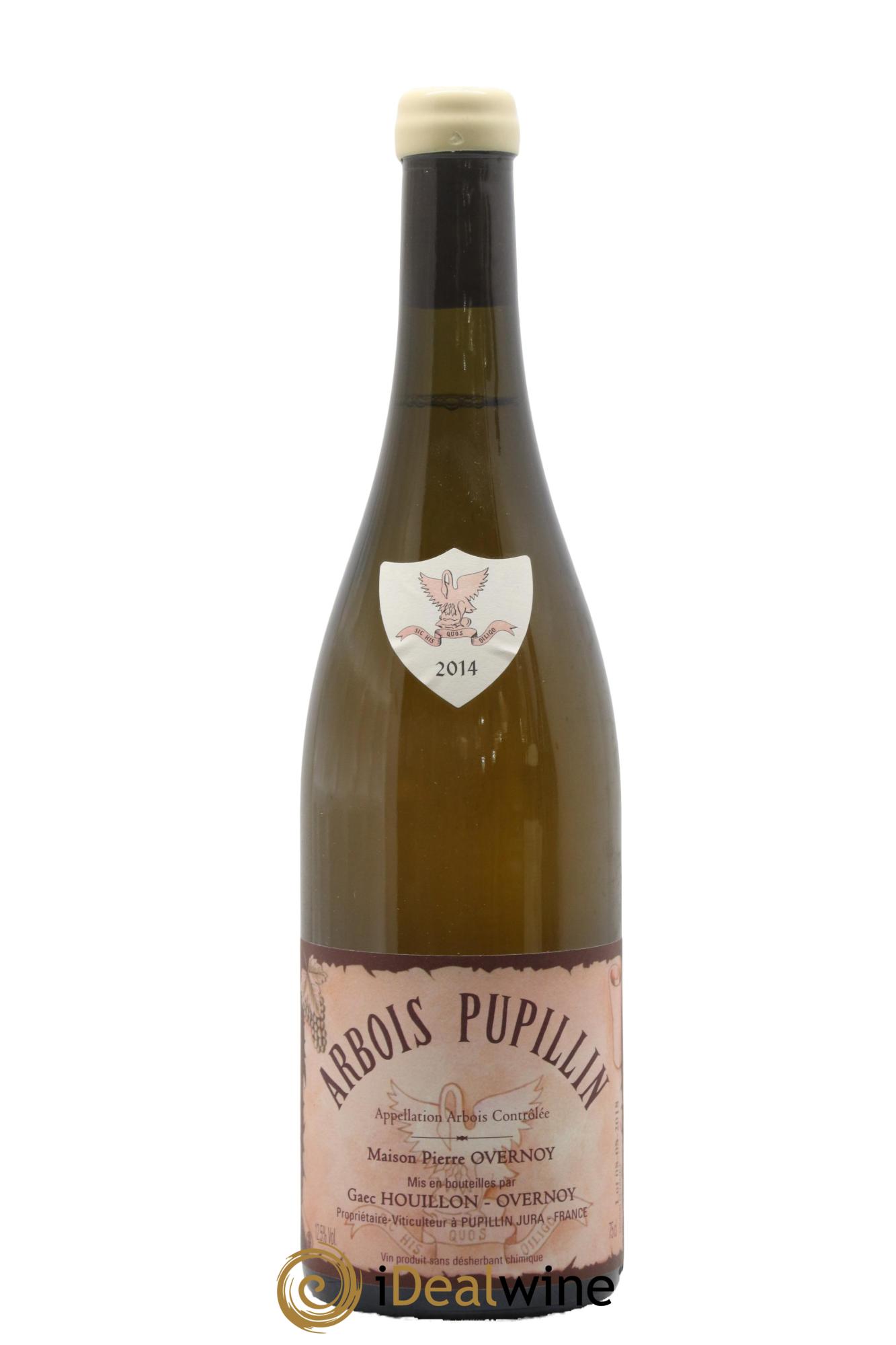 Arbois-Pupillin Chardonnay (cire blanche) Overnoy-Houillon (Domaine) 2014 - Lot de 1 bouteille - 0