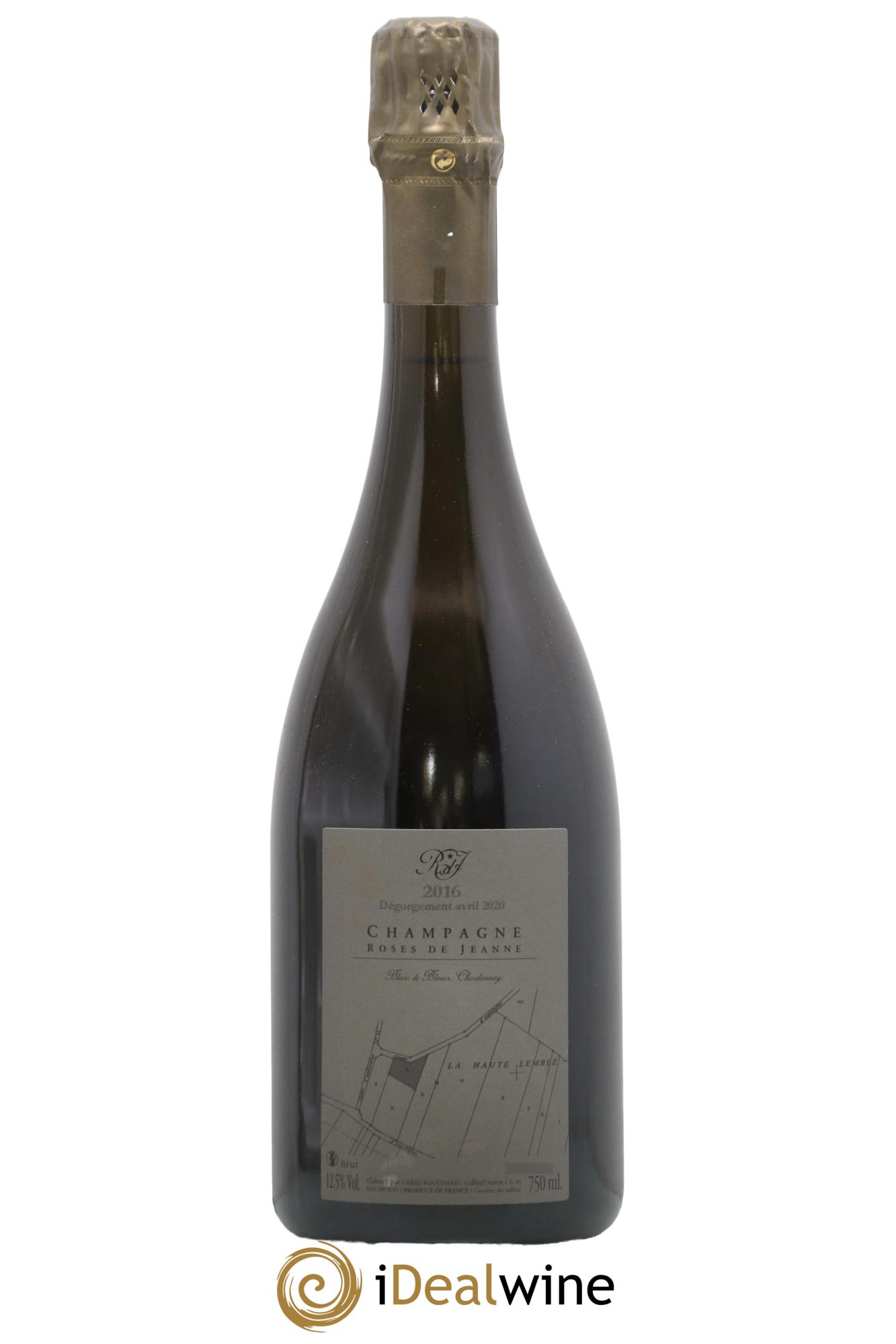 Roses de Jeanne La Haute-Lemblé Cédric Bouchard 2016 - Lotto di 1 bottiglia - 1