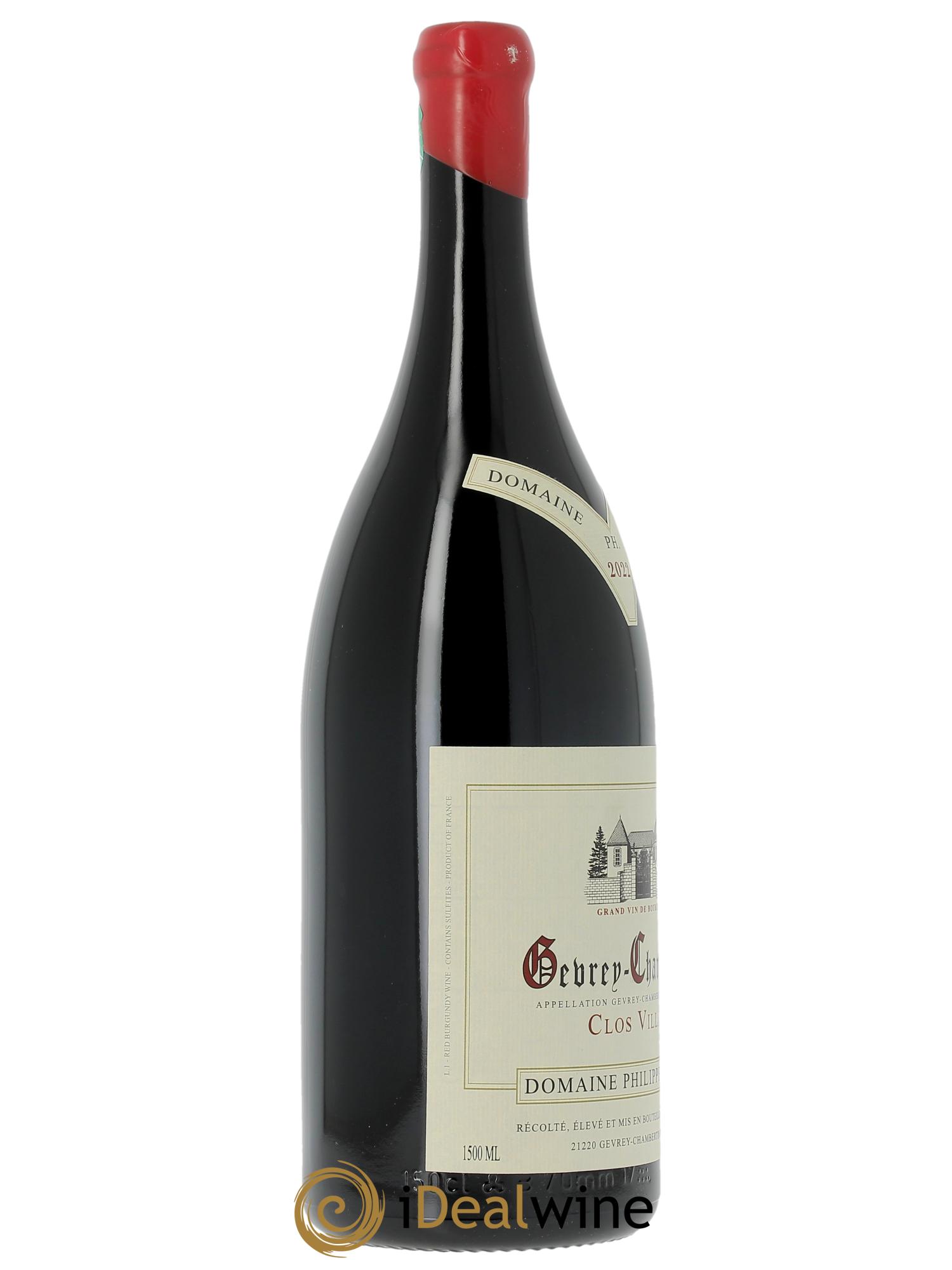 Gevrey-Chambertin Clos Village Tilleuls (Domaine des) - Philippe Livera 2022 - Lot de 1 magnum - 2