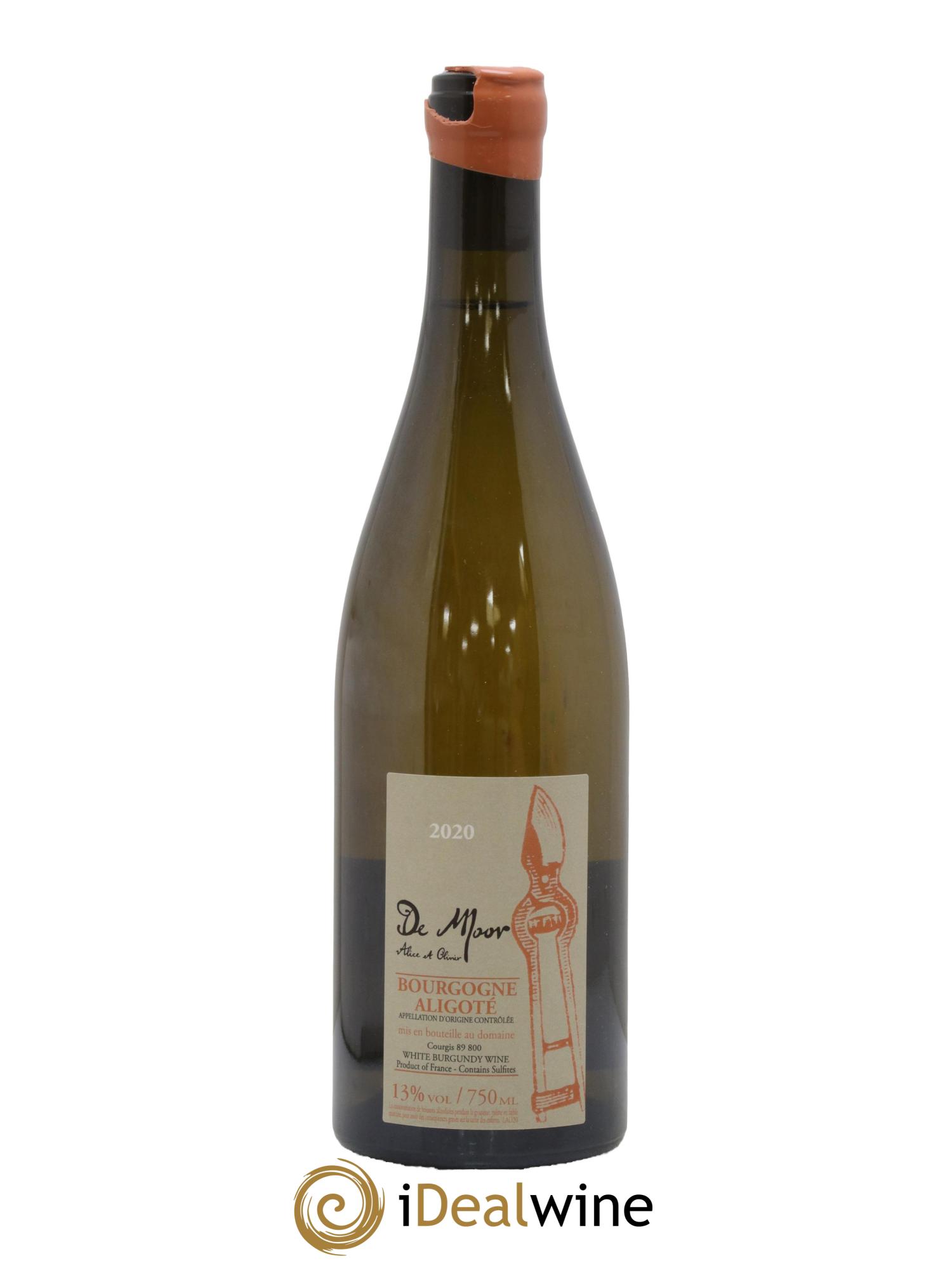 Bourgogne Aligoté Alice et Olivier De Moor 2020 - Lot de 1 bouteille - 0