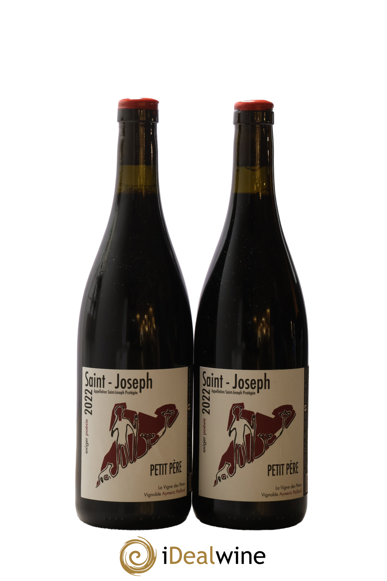 Saint-Joseph Petit Pere La Vigne Des Peres 2022 - Lot de 2 bouteilles - 0