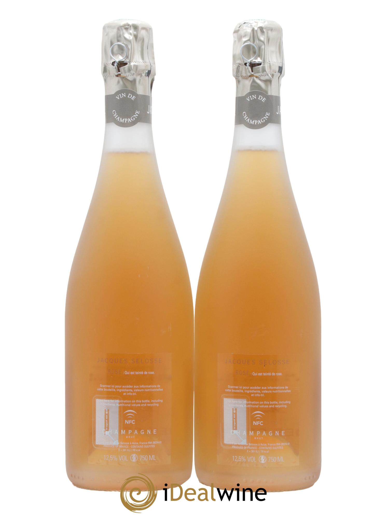Rosé Brut Jacques Selosse - Lot de 2 bouteilles - 1