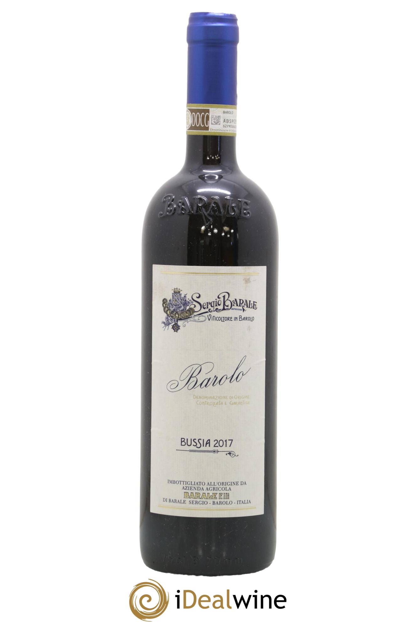 Barolo Bussia Sergio Barale 2017 - Lot de 1 bouteille - 0