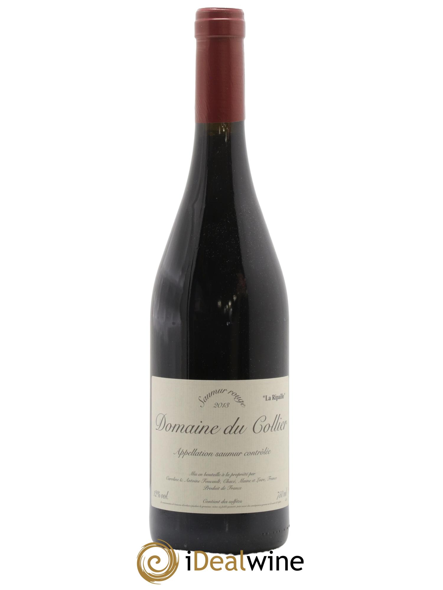Saumur La Ripaille Domaine du Collier 2013 - Lotto di 1 bottiglia - 0
