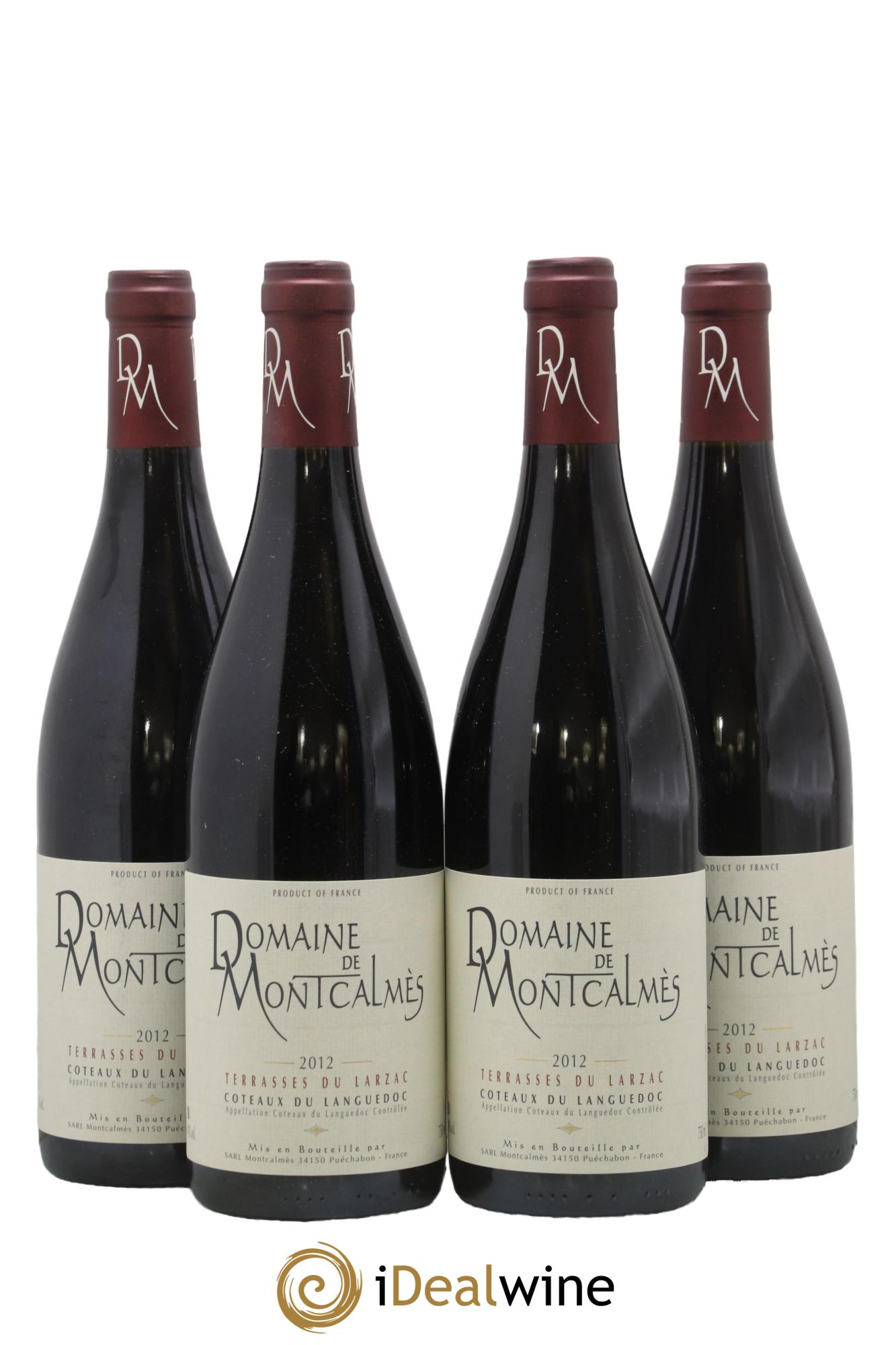 Coteaux du Languedoc Domaine de Montcalmès Frédéric Pourtalié 2012 - Lotto di 4 bottiglie - 0
