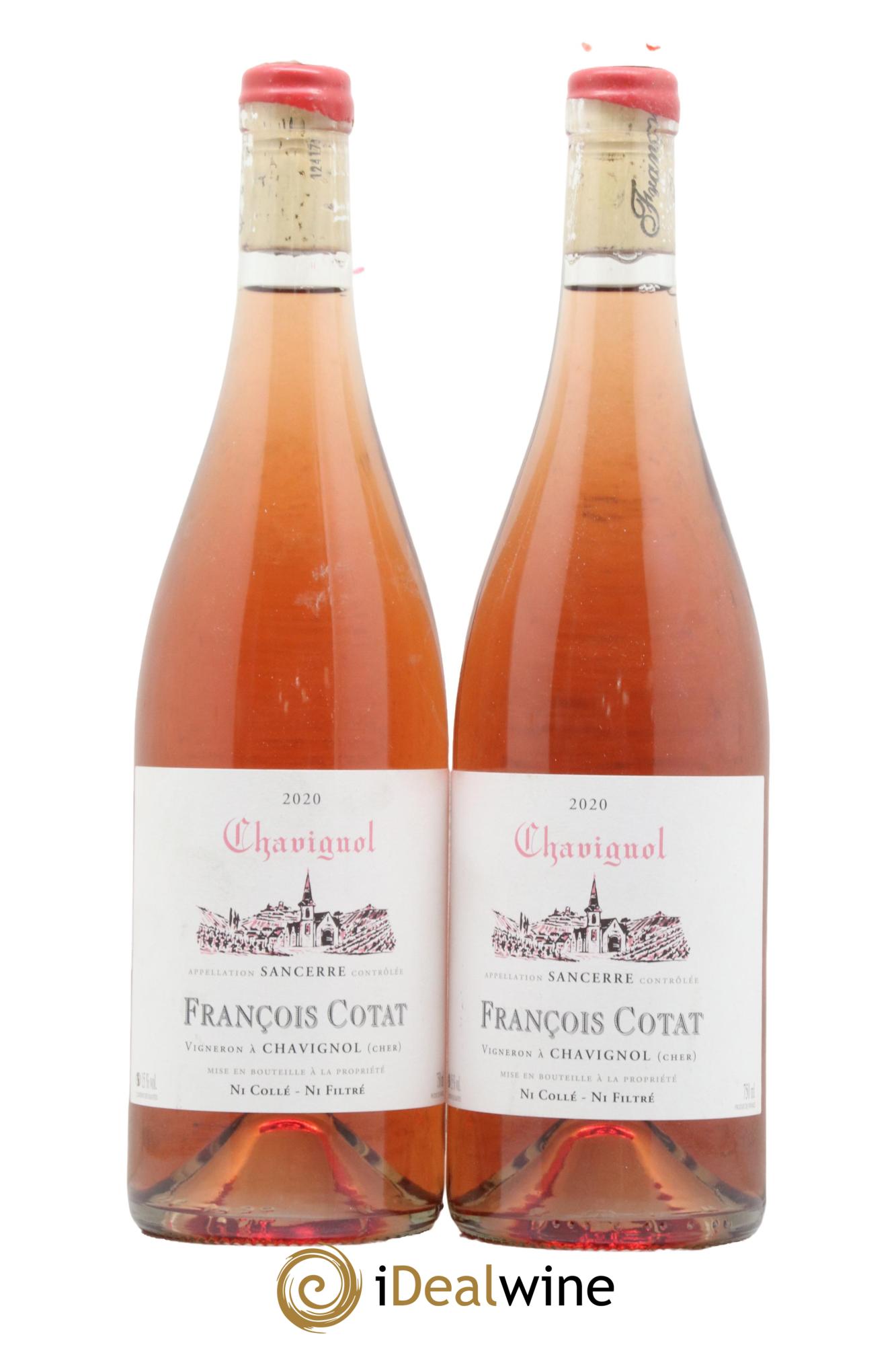 Vin de France Chavignol François Cotat 2020 - Lot de 2 bouteilles - 0