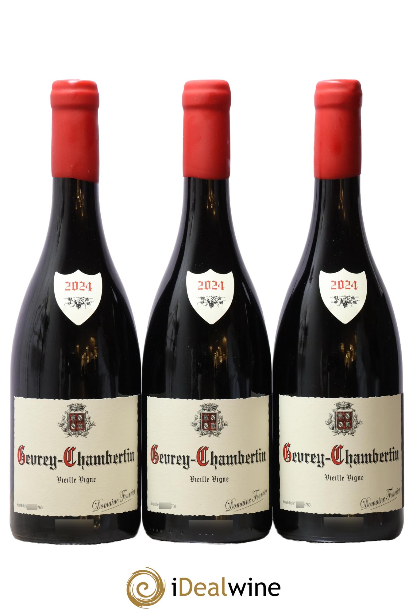 Gevrey-Chambertin Vieille Vigne Fourrier (Domaine) 2024 - Lotto di 3 bottiglie - 0