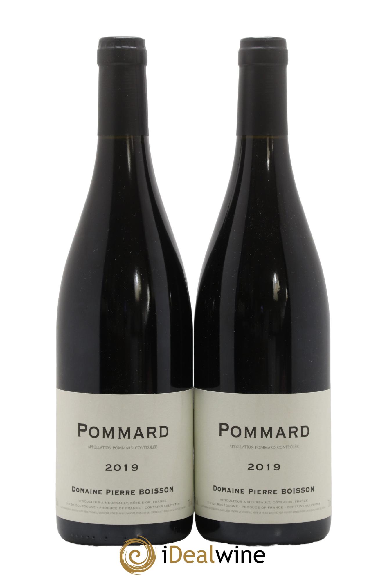Pommard Pierre Boisson 2019 - Lot of 2 bottles - 0