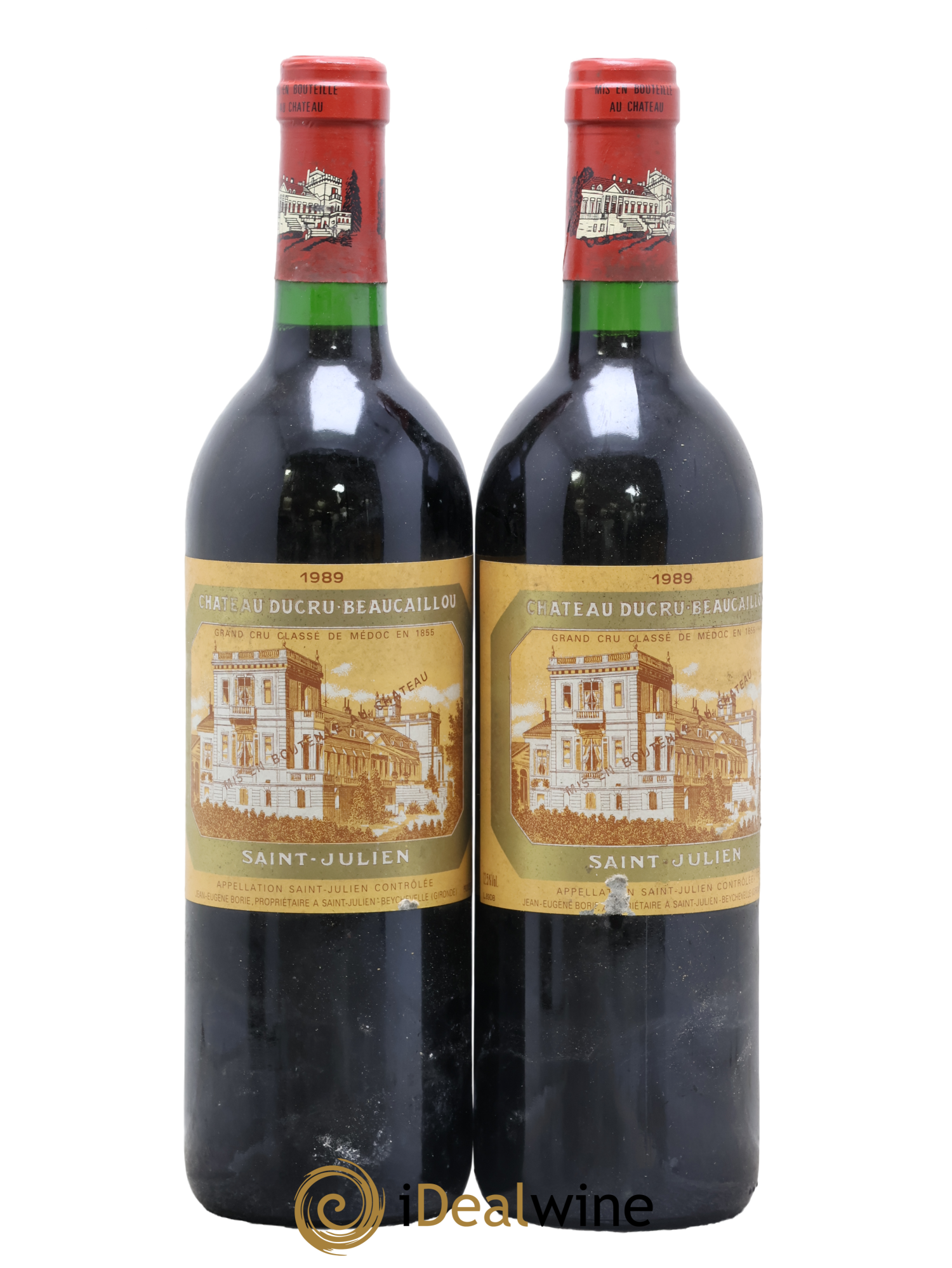 Château Ducru Beaucaillou 2ème Grand Cru Classé 1989 - Lot de 2 bouteilles - 0