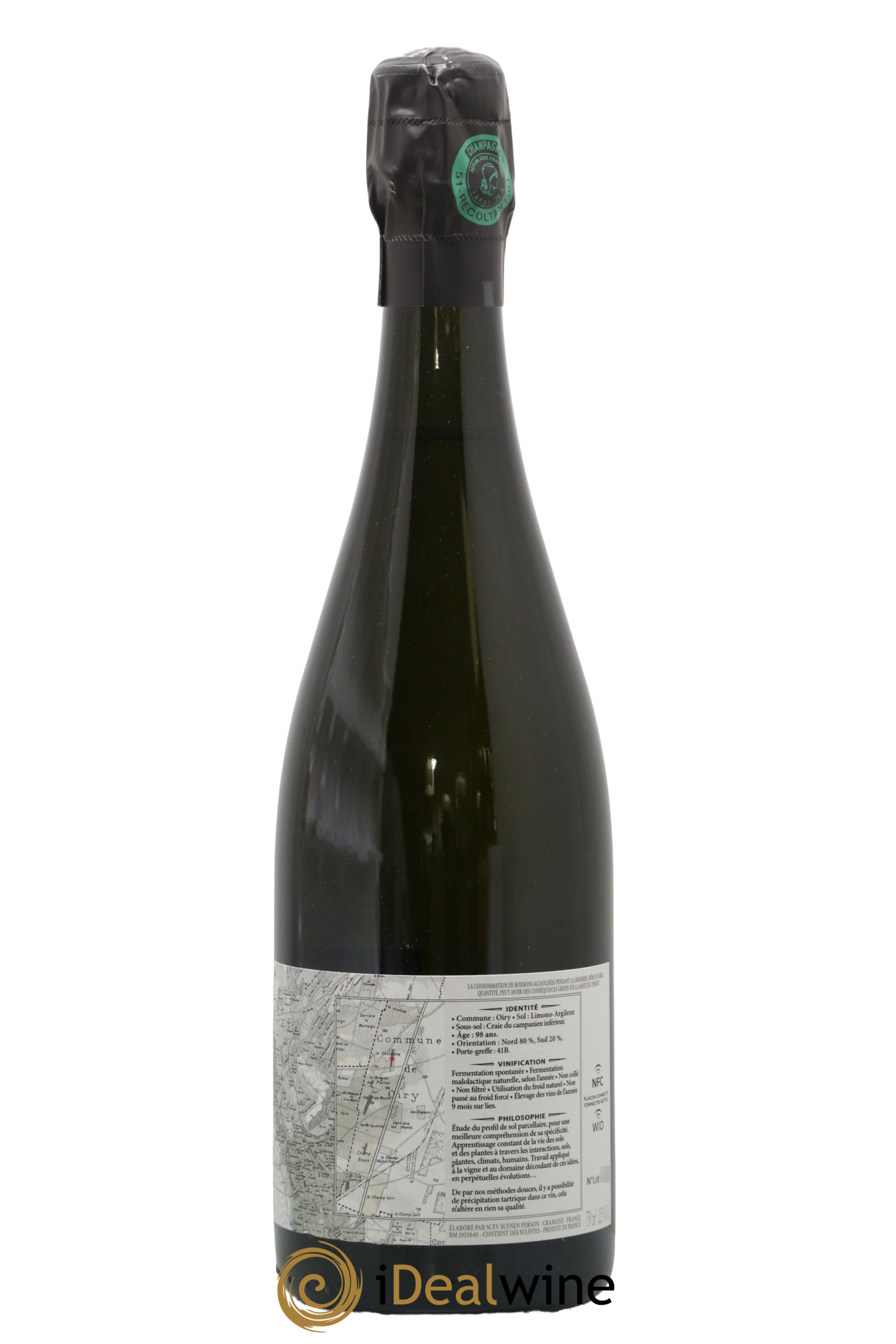 Oiry La Cocluette Grand Cru Extra-Brut Suenen 2017 - Lot de 1 bouteille - 1