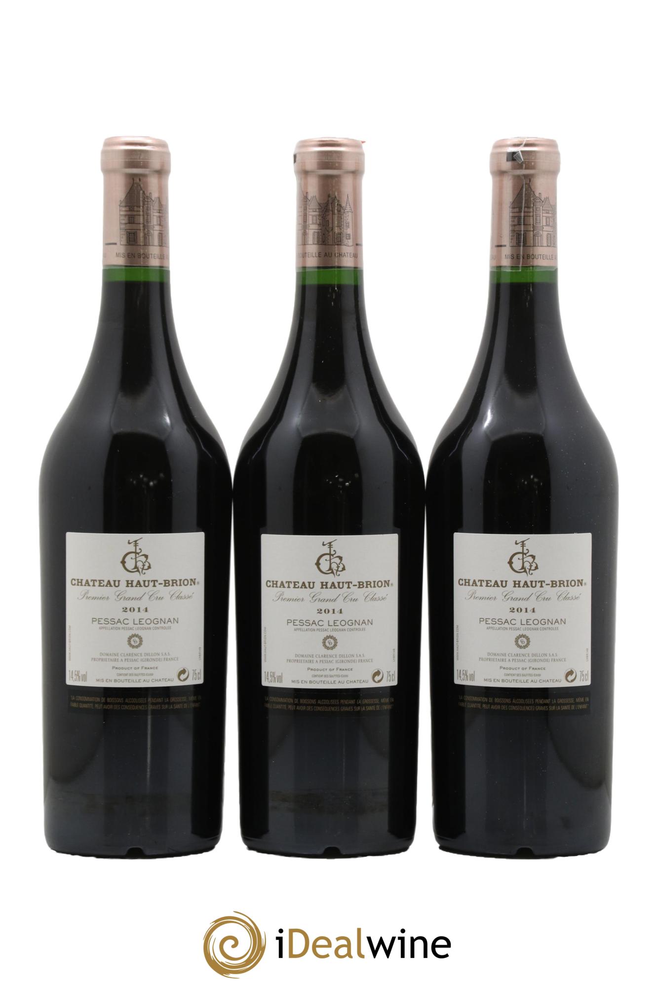 Château Haut Brion 1er Grand Cru Classé  2014 - Lotto di 6 bottiglie - 3