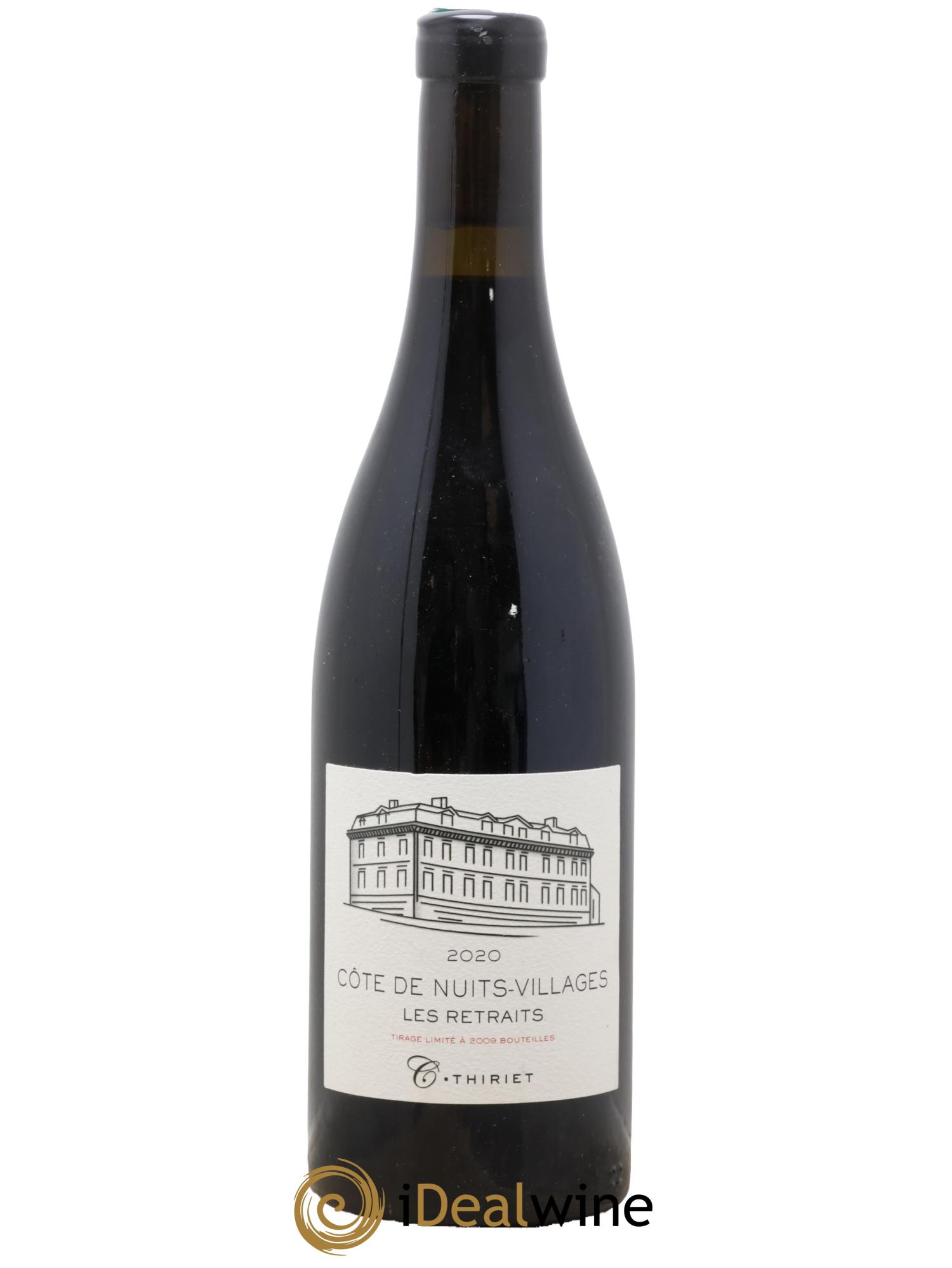 Côte de Nuits-Villages Les Retraits Maison Thiriet 2020 - Lot de 1 bouteille - 0