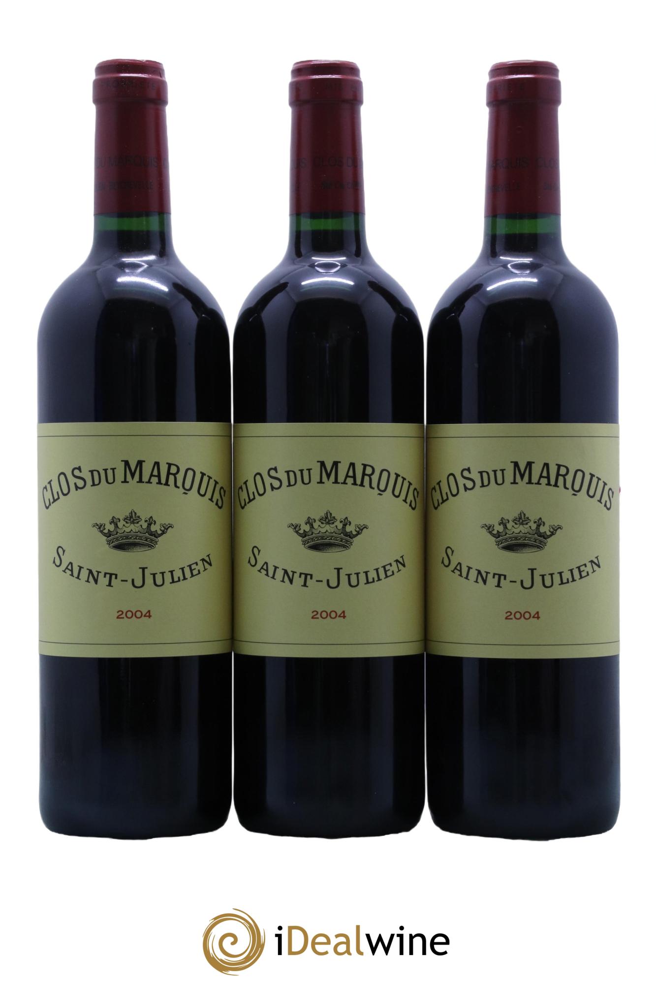 Clos du Marquis 2004 - Posten von 12 Flaschen - 2