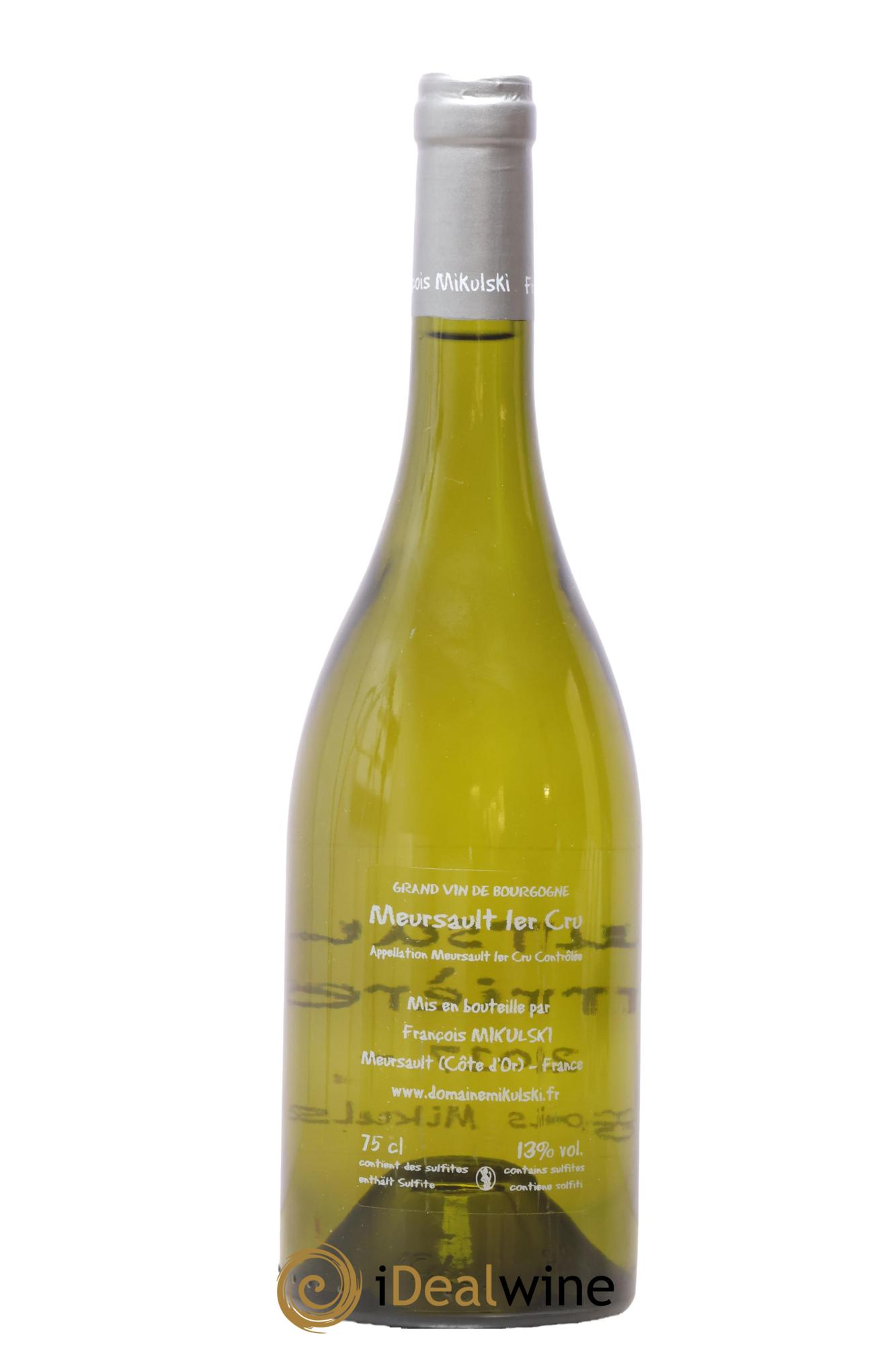 Meursault 1er Cru Les Perrières François Mikulski 2017 - Lotto di 1 bottiglia - 1