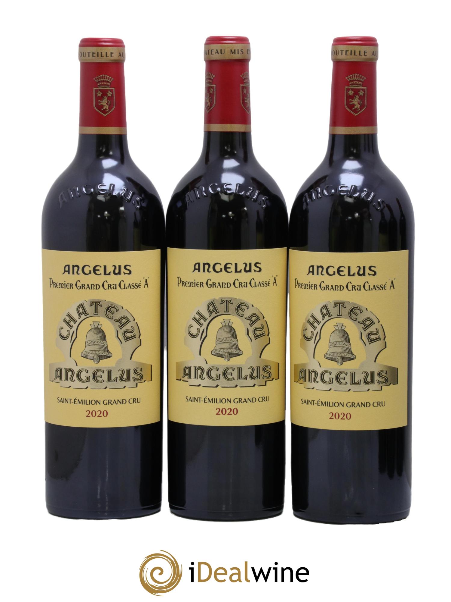 Château Angélus 1er Grand Cru Classé A  2020 - Posten von 6 Flaschen - 3