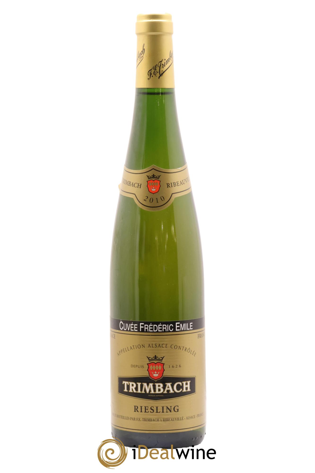Alsace Riesling Cuvée Frédéric Emile Trimbach (Domaine) 2010 - Lot de 1 bouteille - 0