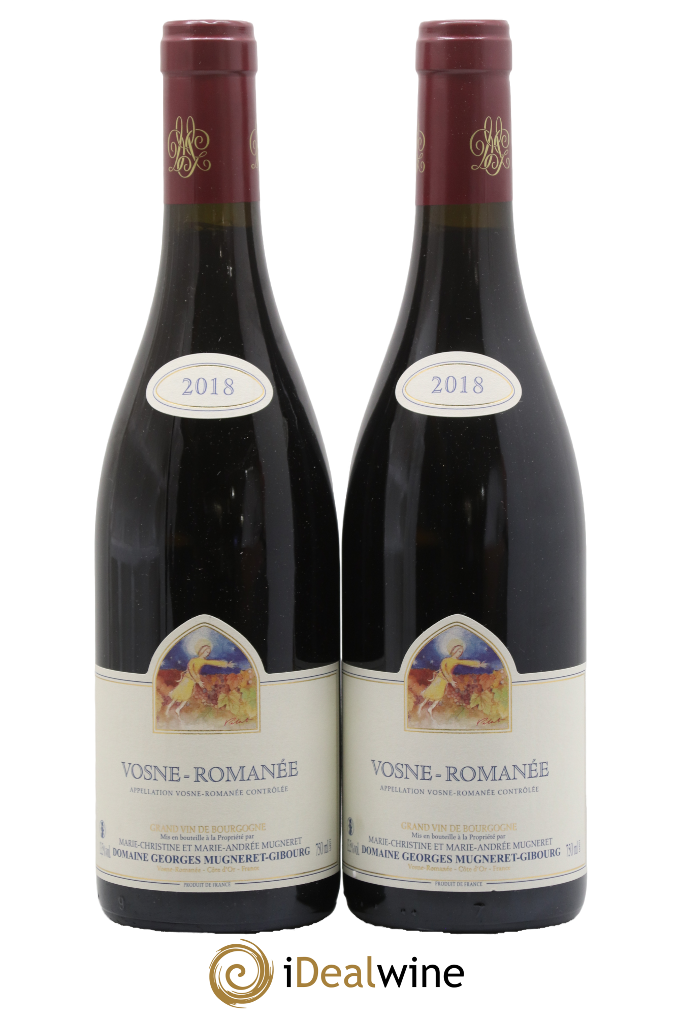 Vosne-Romanée Mugneret-Gibourg (Domaine) 2018 - Lotto di 2 bottiglie - 0