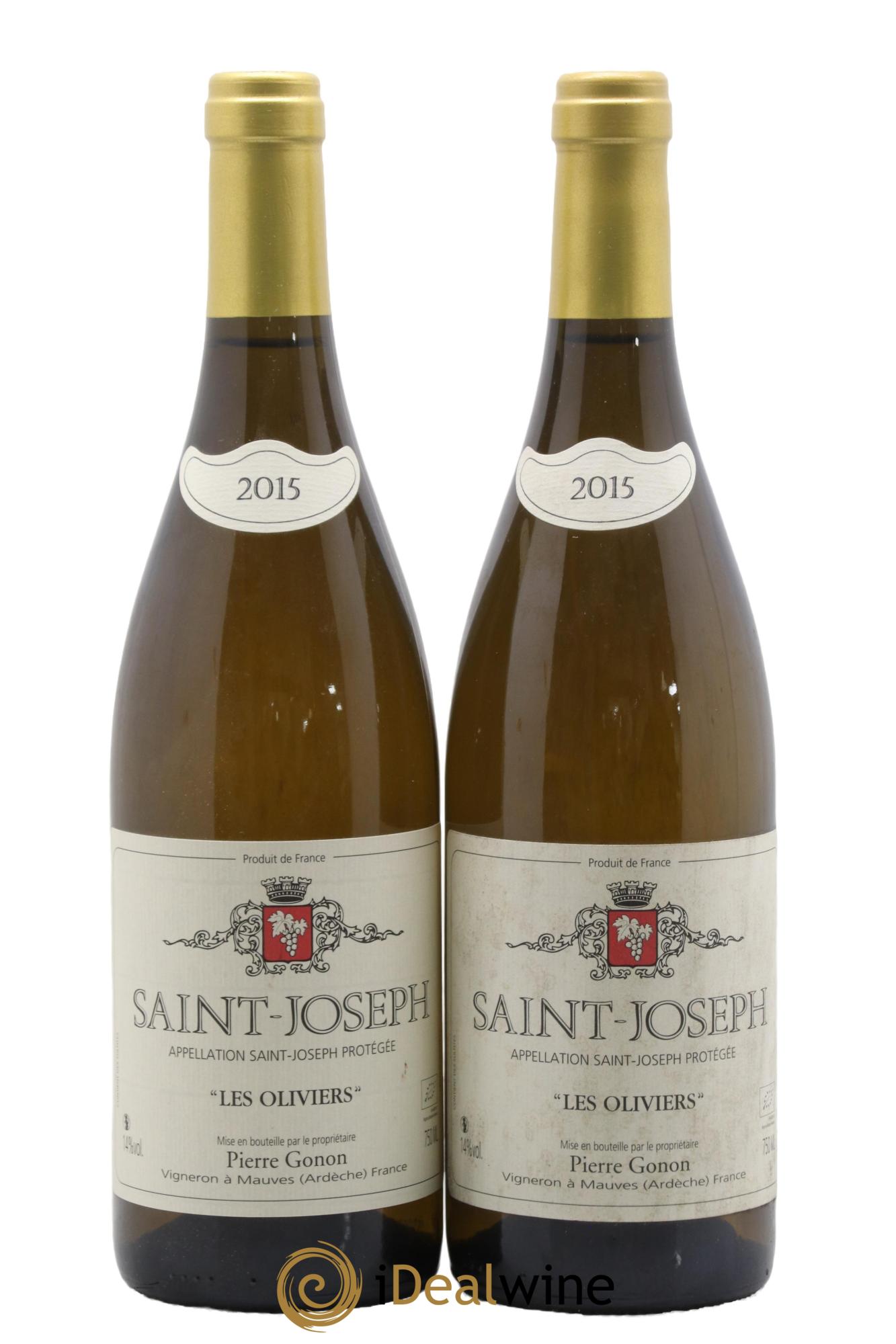Saint-Joseph Les Oliviers Gonon (Domaine) 2015 - Lot of 2 bottles - 0
