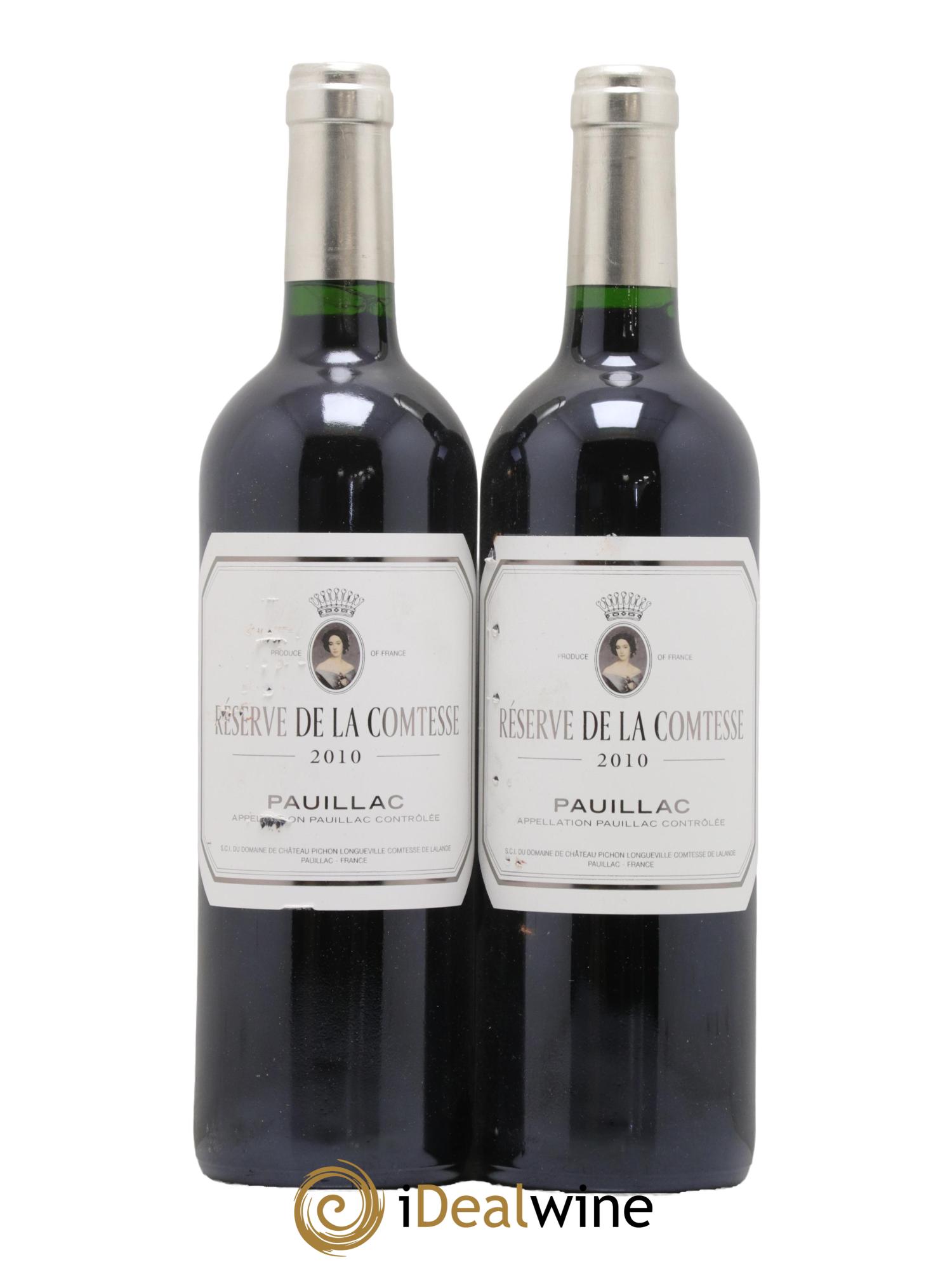 Réserve de la Comtesse Second Vin 2010 - Lotto di 2 bottiglie - 0