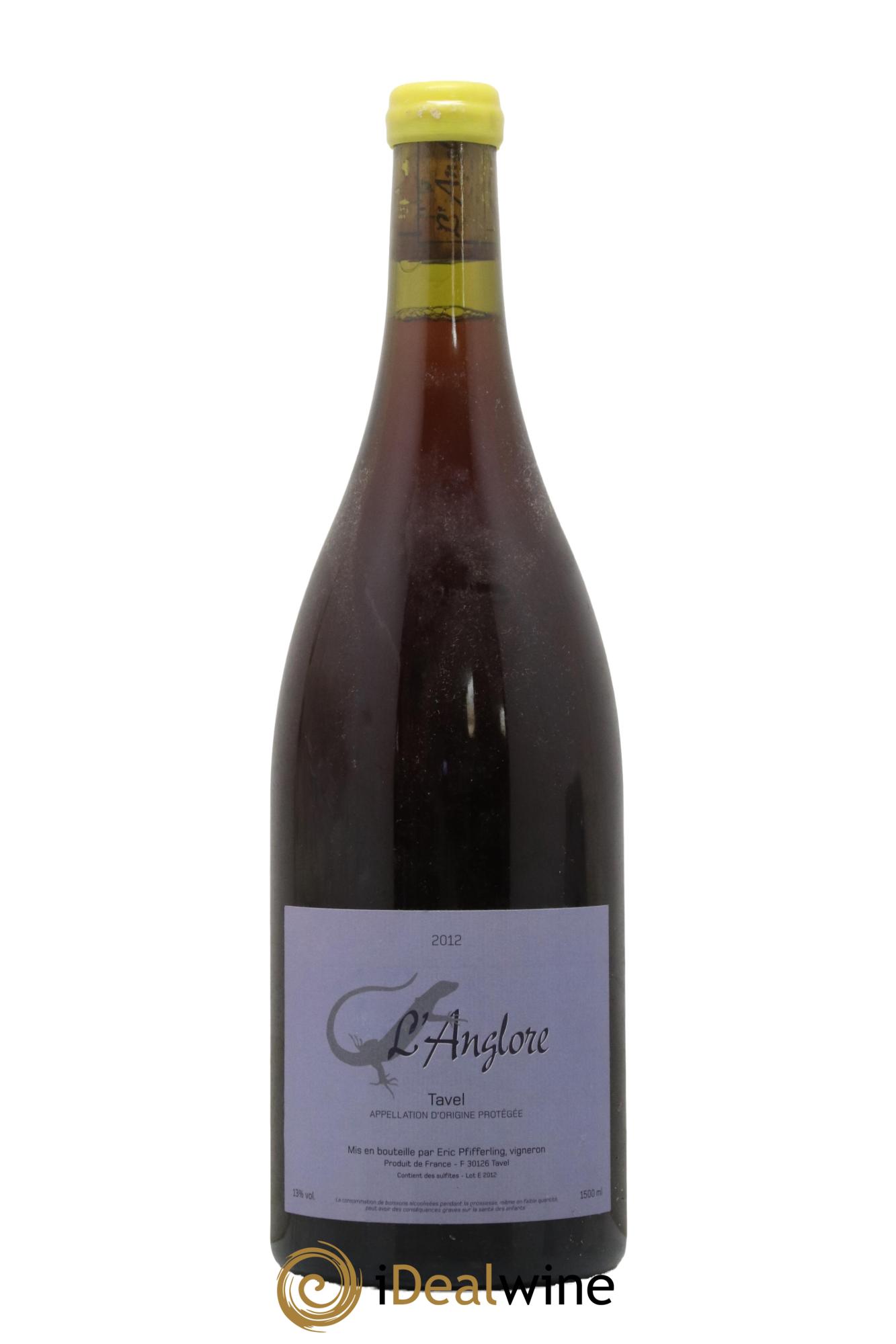 Tavel L'Anglore 2012 - Posten von 1 Magnum - 0