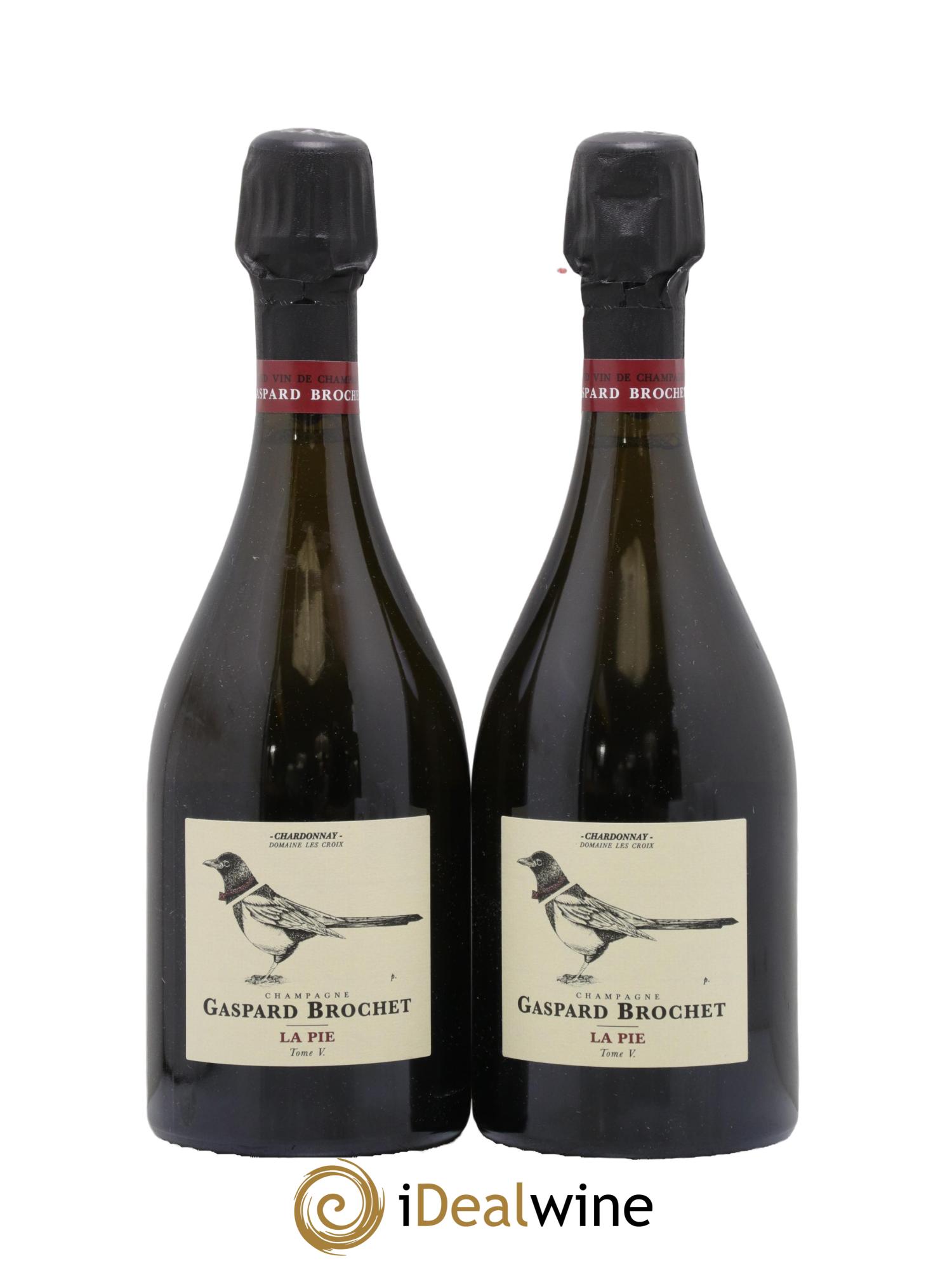 Champagne Tome V La Pie Gaspard Brochet - Lot de 2 bouteilles - 0