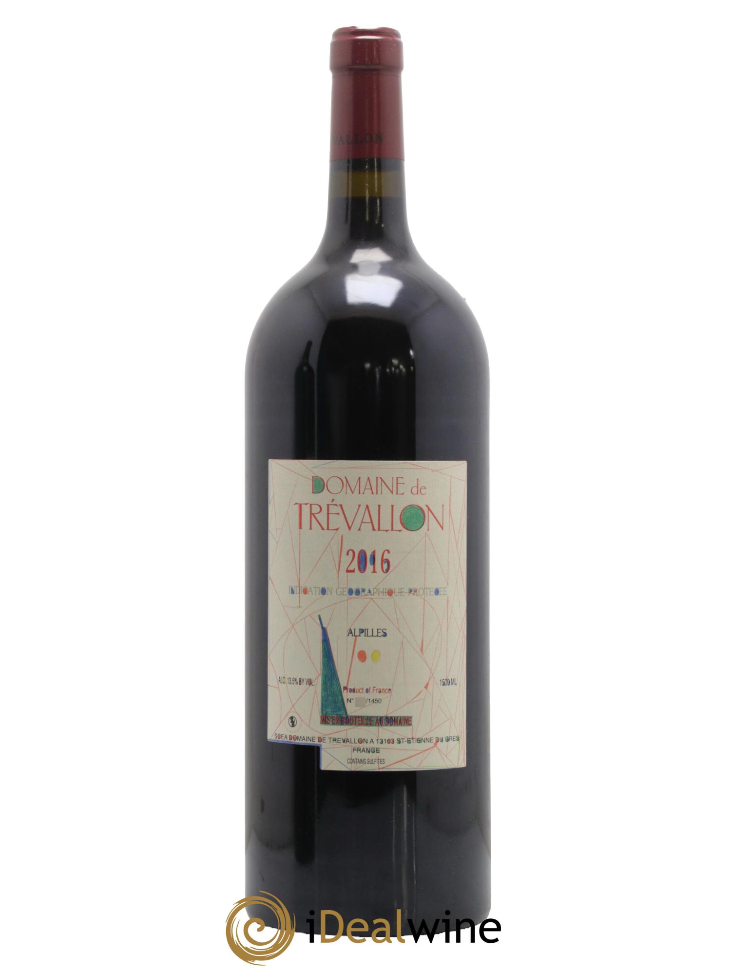 IGP Alpilles Trévallon (Domaine de) Eloi Dürrbach 2016 - Lotto di 1 magnum - 0