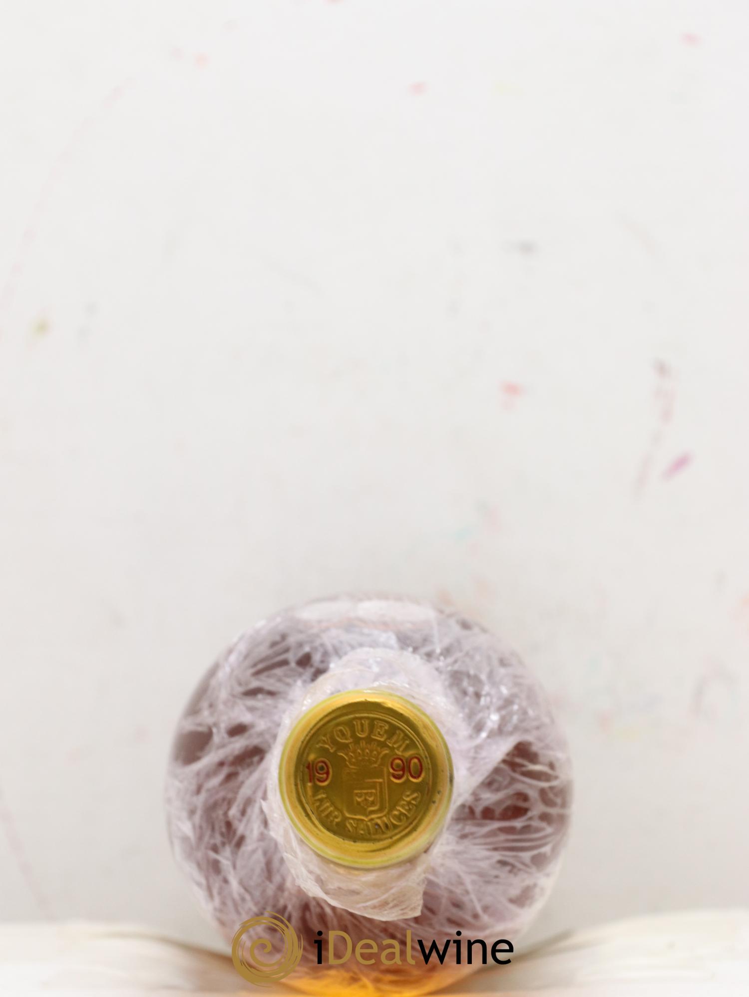 Château d' Yquem 1er Cru Classé Supérieur 1990 - Lotto di 2 bottiglie - 1