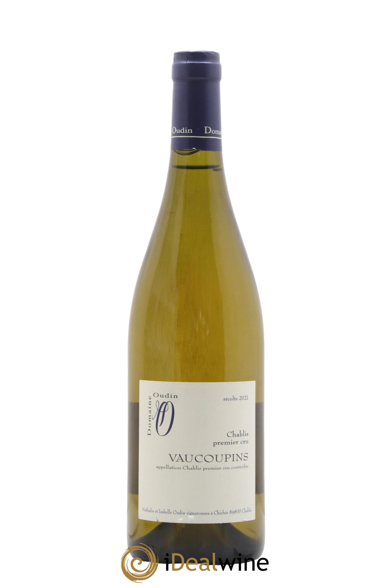 Chablis 1er Cru Vaucoupins Domaine Oudin 2021 - Lot de 1 bouteille - 0
