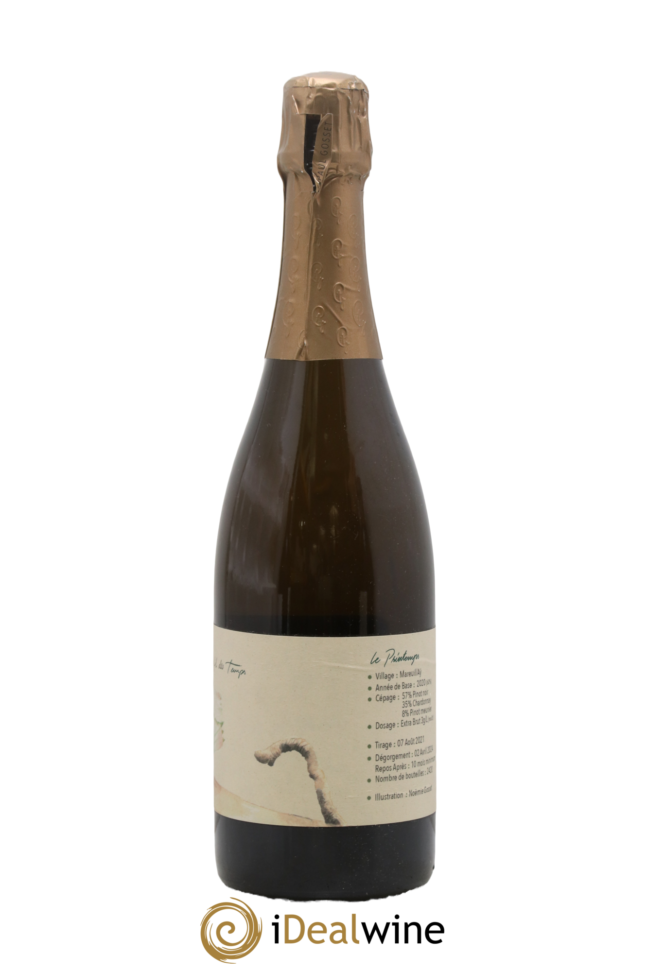 Au Fil des Temps Le Printemps Paul Gosset - Lot de 1 bouteille - 1