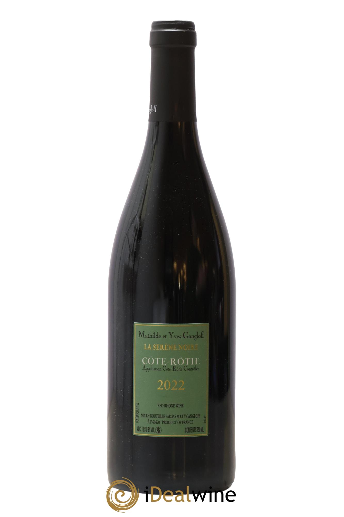 Côte-Rôtie La Sereine Noire Gangloff (Domaine) 2022 - Lot de 1 bouteille - 1