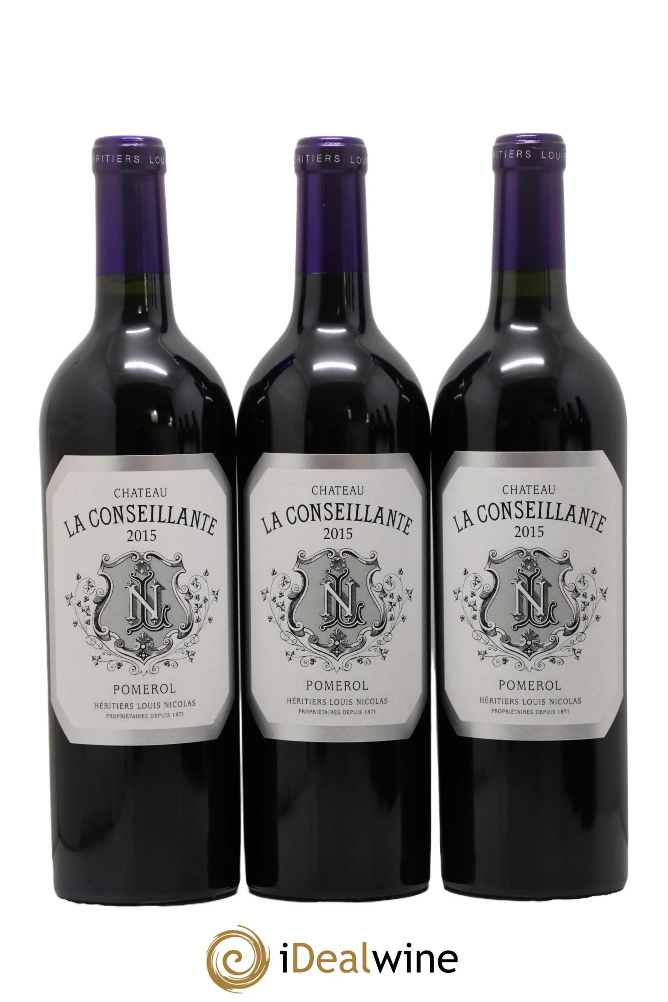 Château la Conseillante 2015 - Lot of 6 bottles - 1