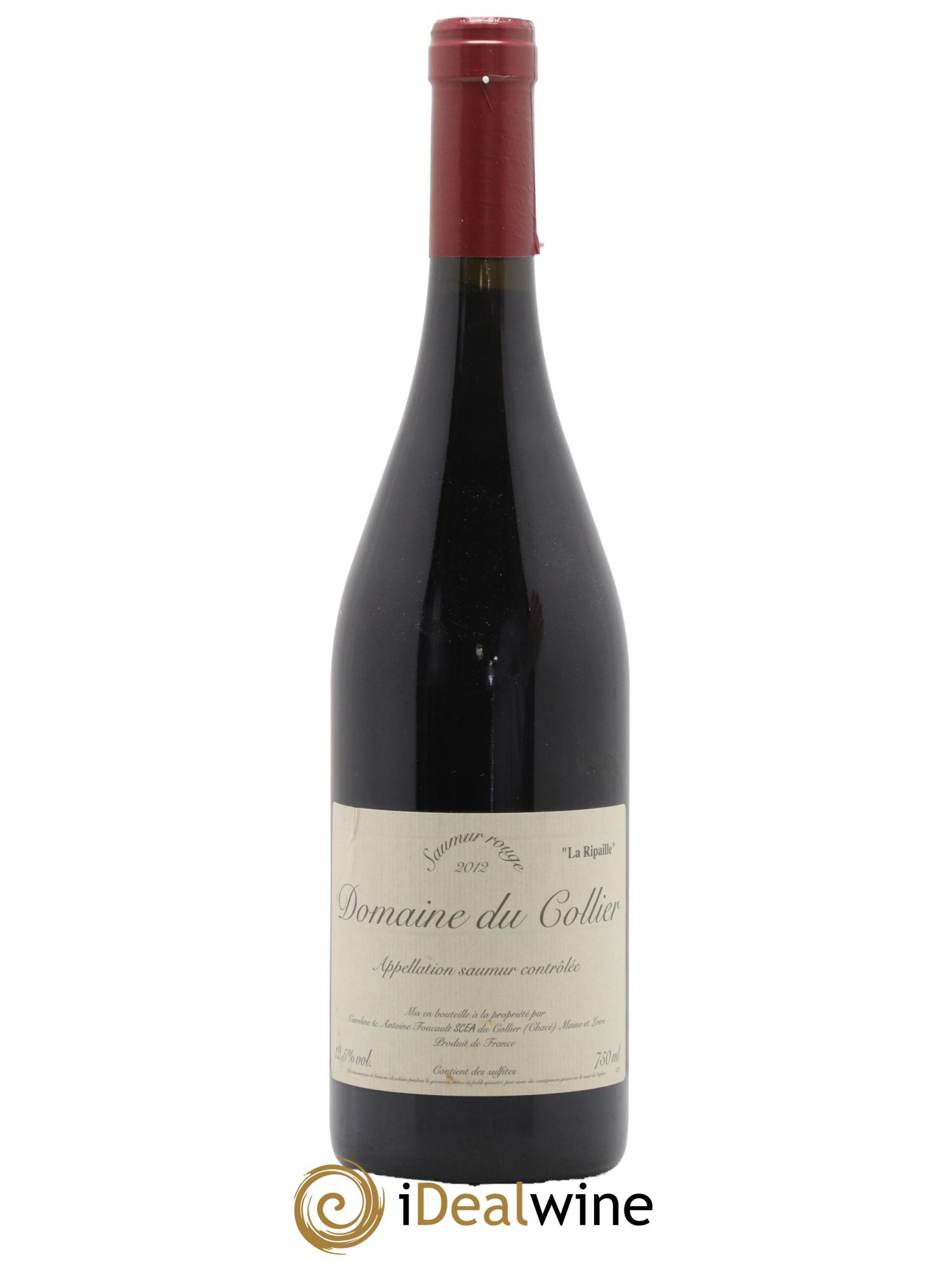 Saumur La Ripaille Domaine du Collier 2012 - Lotto di 1 bottiglia - 0
