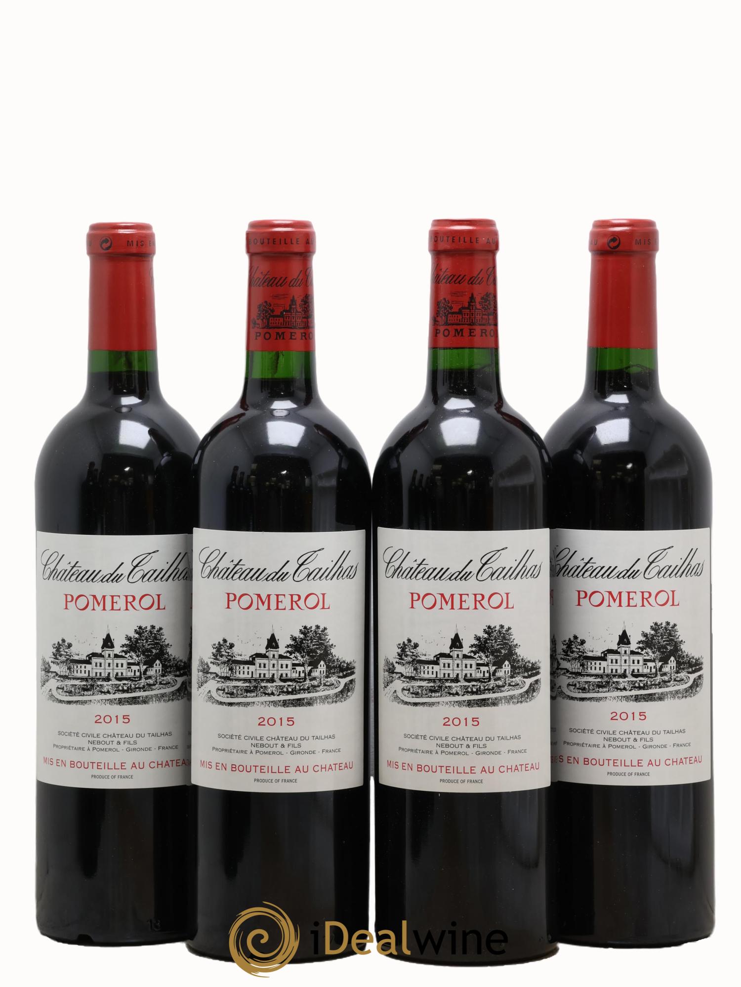 Château du Tailhas 2015 - Lotto di 4 bottiglie - 0
