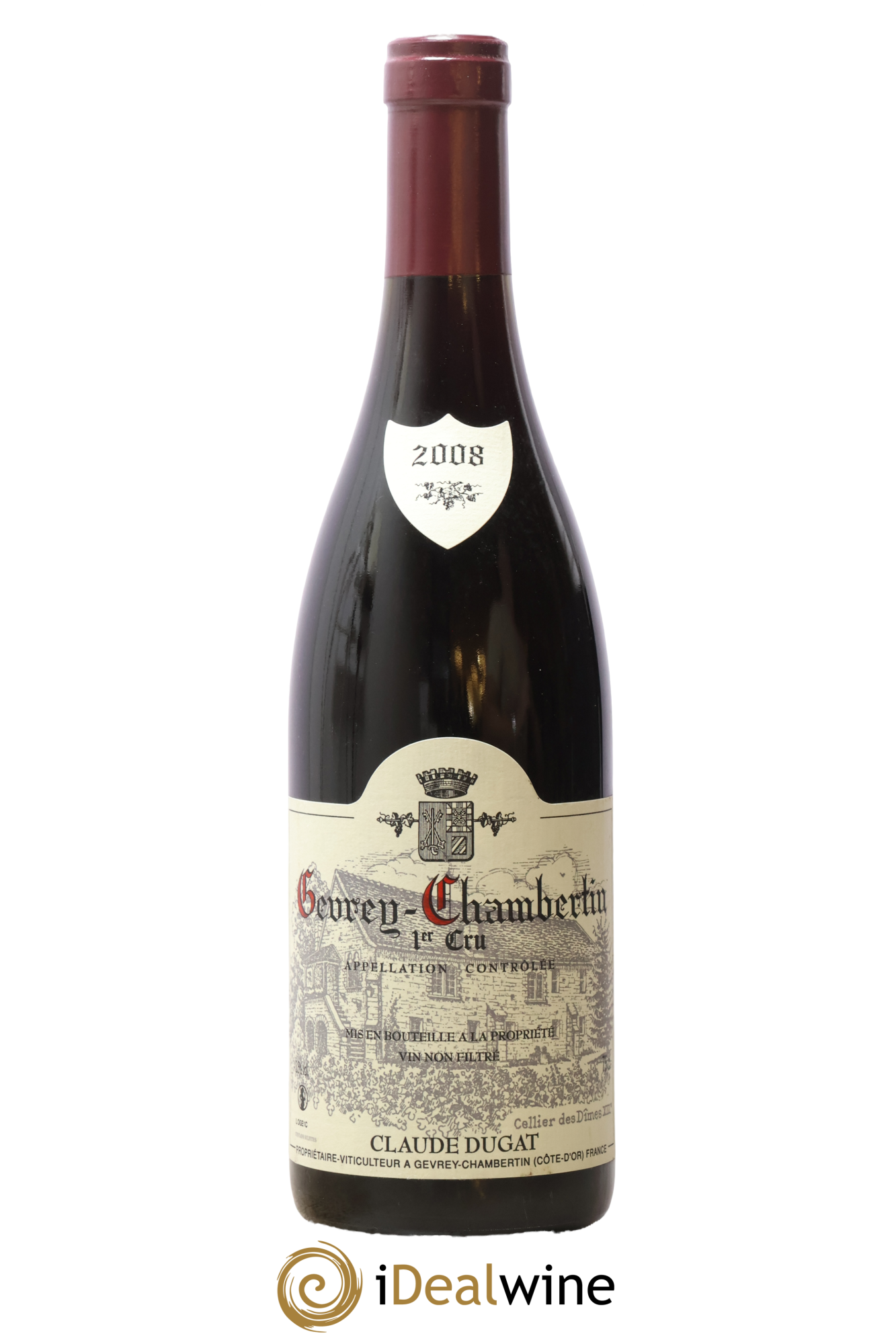 Gevrey-Chambertin 1er Cru Claude Dugat 2008 - Lot of 1 bottle - 0