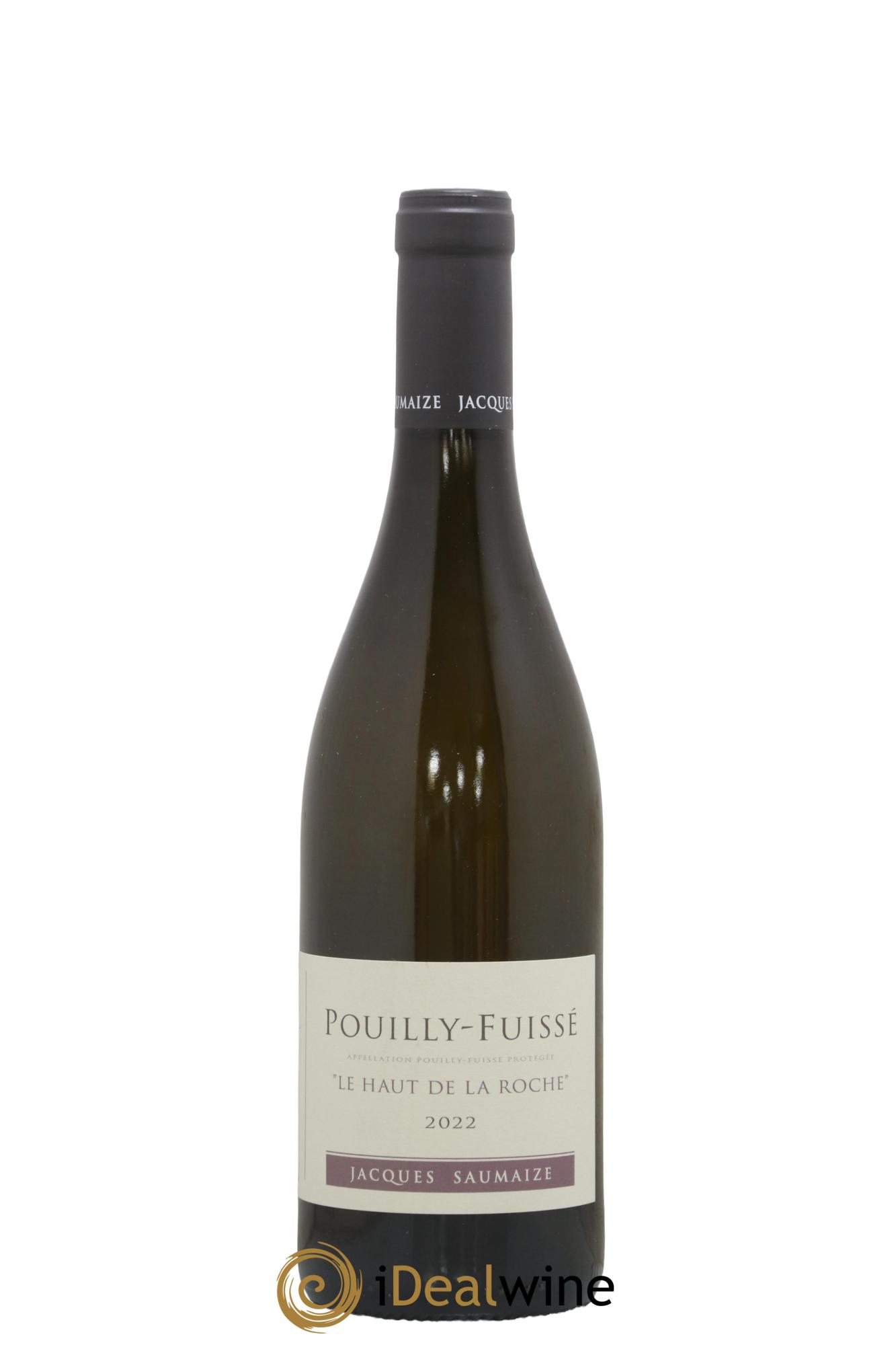 Pouilly-Fuissé Le Haut de la Roche Jacques et Nathalie Saumaize 2022 - Lot de 1 bouteille - 0